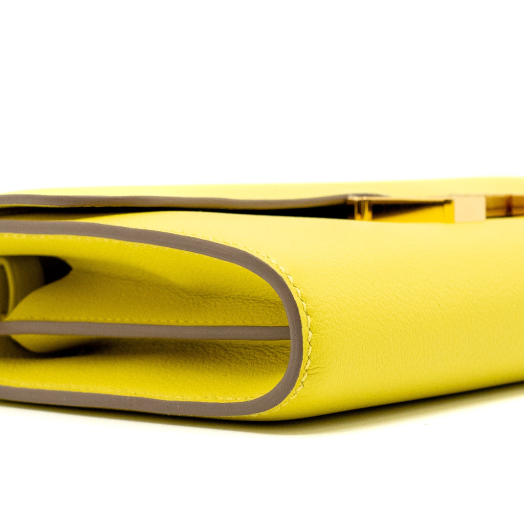 HERMES CONSTANCE TO GO EVERCOLOR 9R LIME GHW