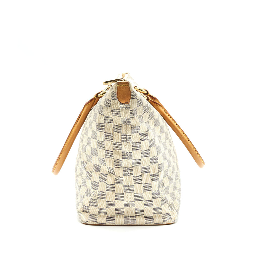 LOUIS VUITTON DAMIER AZUR COATED CANVAS TOTE BAG