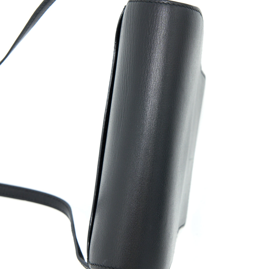 HERMES MINI ROULIS EVERCOLOR BLACK GHW