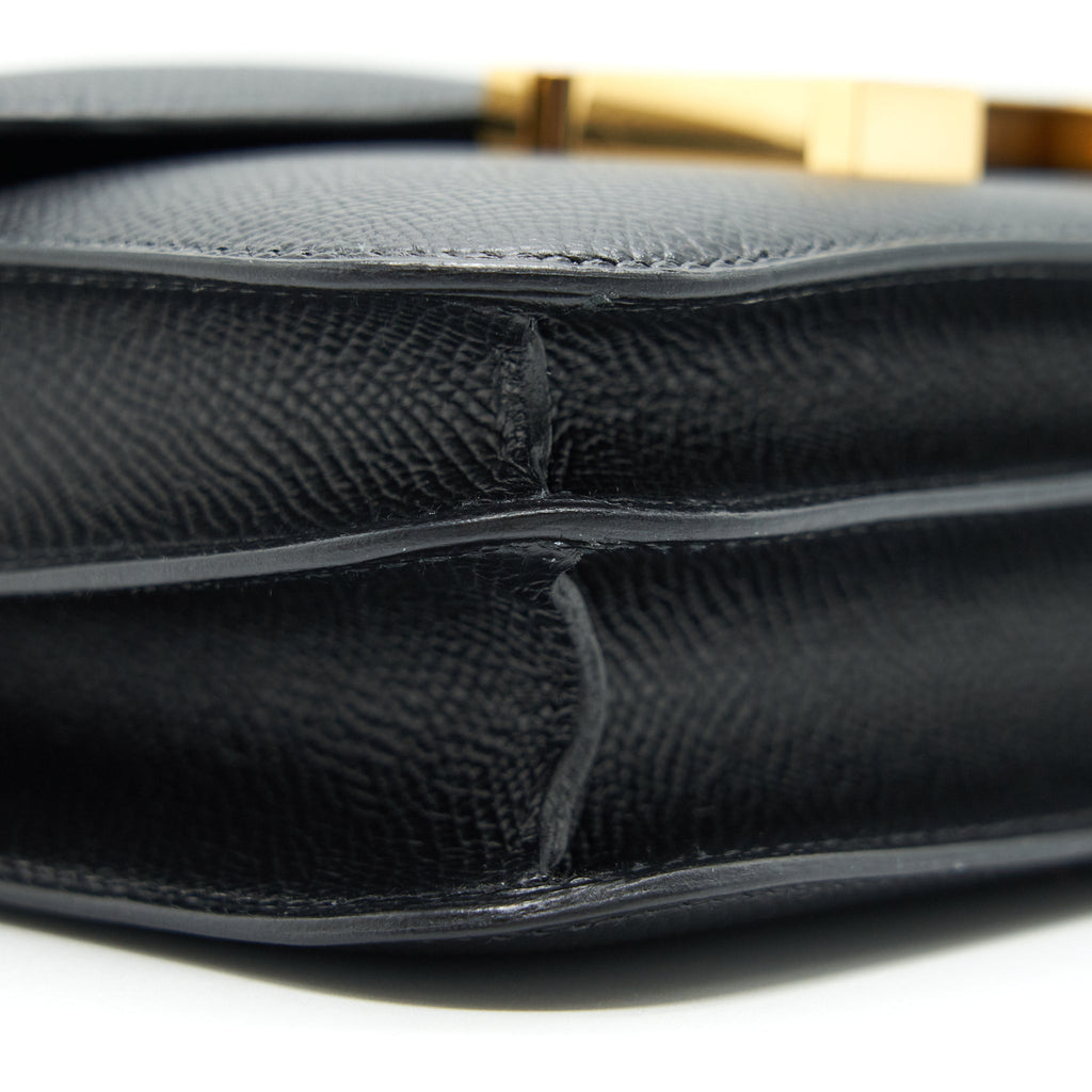 HERMES CONSTANCE MINI EPSOM BLACK GHW