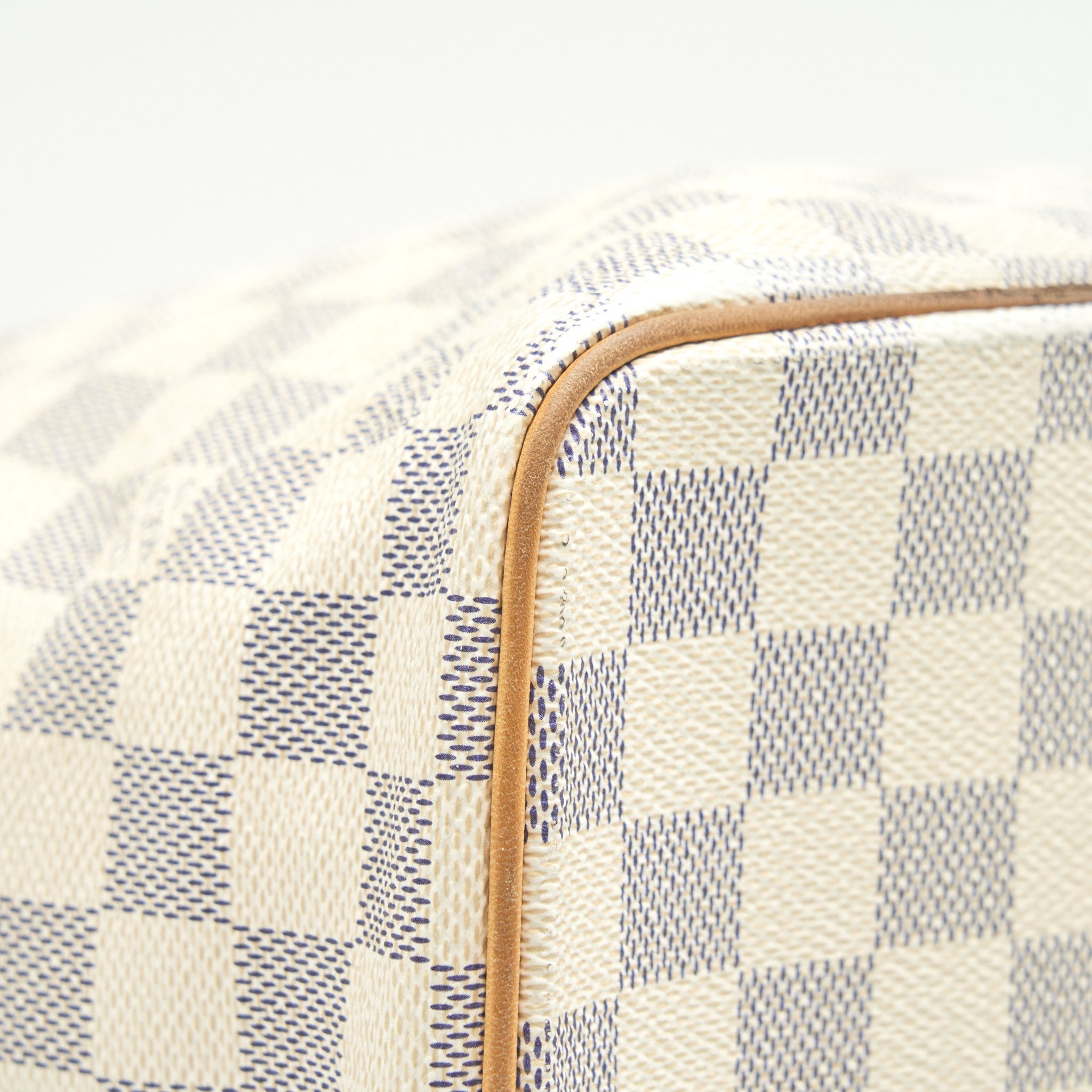 LOUIS VUITTON DAMIER AZUR COATED CANVAS TOTE BAG