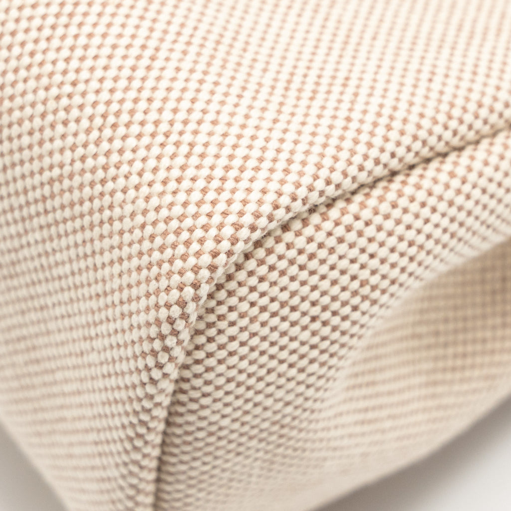 HERMES HERBAG MINI CANVAS / HUNTER LEATHER ECRU-BEIGE / FAUVE SHW