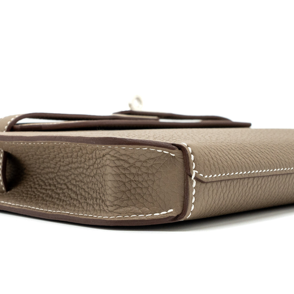 HERMES POCHETTE KELLY DEPECHES 25 TOGO ETOUPE SHW