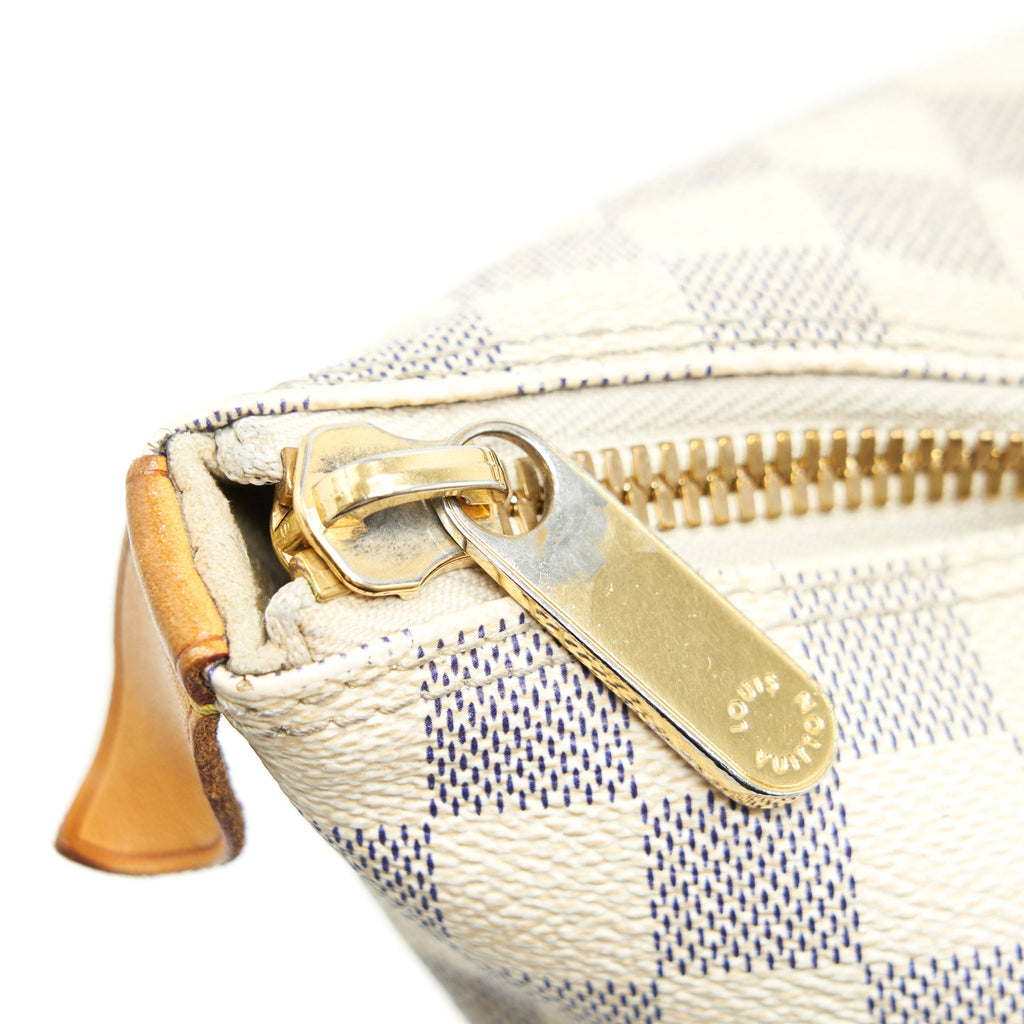 LOUIS VUITTON DAMIER AZUR COATED CANVAS TOTE BAG