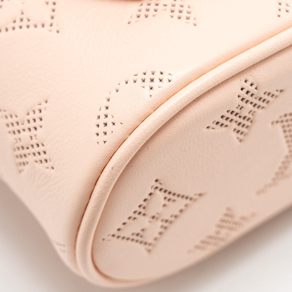 LOUIS VUITTON VANITY POUCH CALFSKIN ROSE JASMIN PINK LGHW