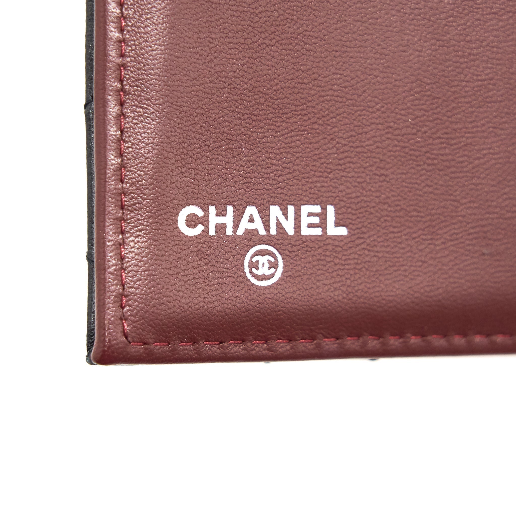 CHANEL CLASSIC FLAP WALLET LAMBSKIN BLACK SHW