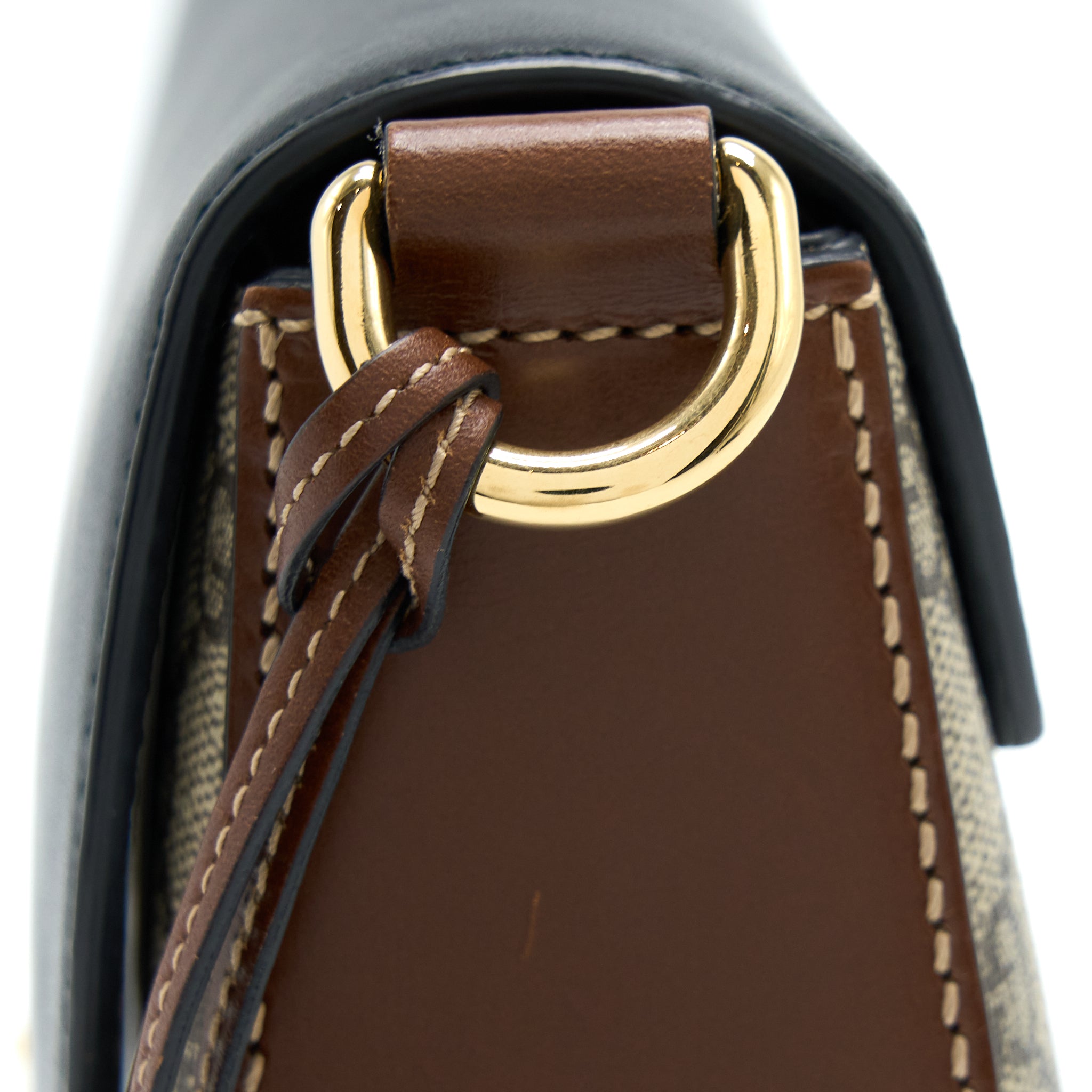 GUCCI WEB PADLOCK CROSSBODY BAG GHW