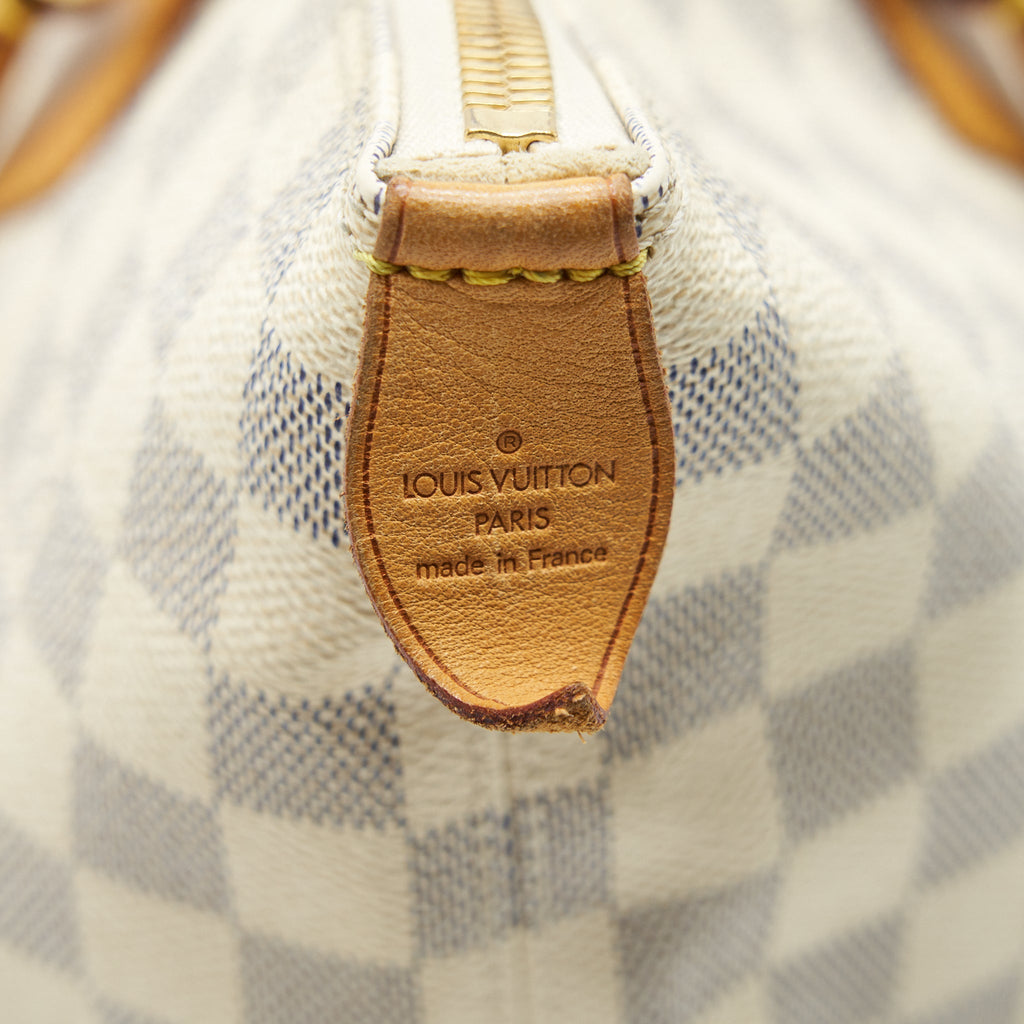 LOUIS VUITTON DAMIER AZUR COATED CANVAS TOTE BAG