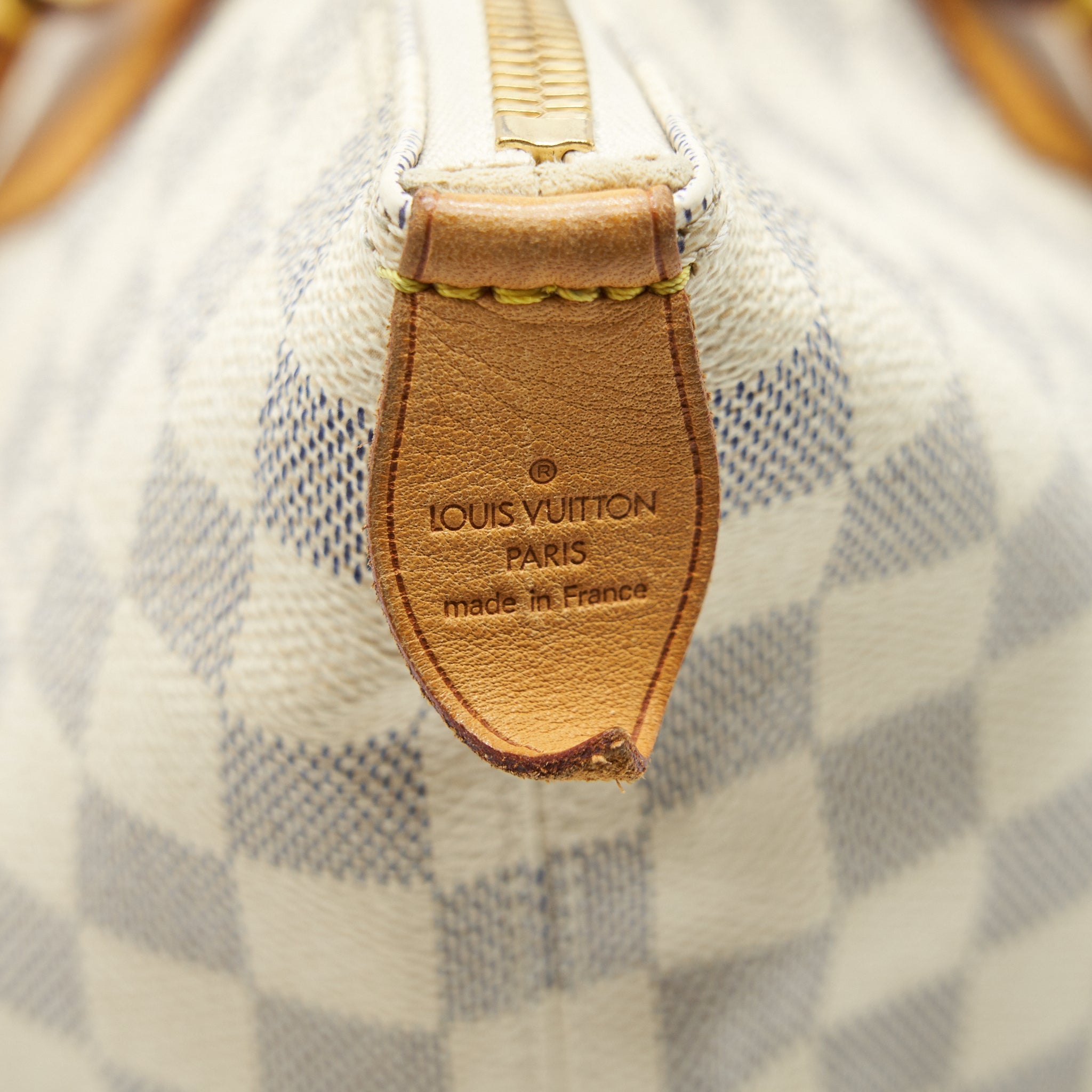 LOUIS VUITTON DAMIER AZUR COATED CANVAS TOTE BAG