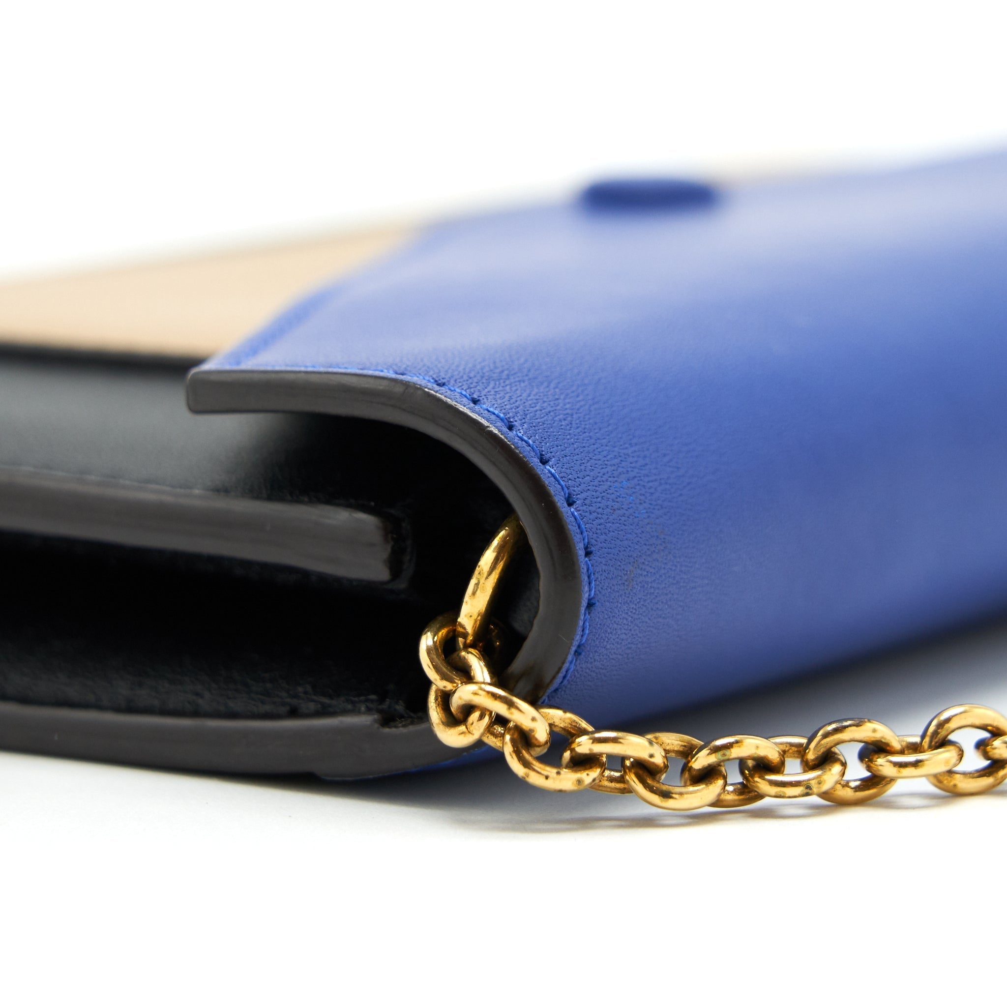 CELINE POCKET ENVELOPE WALLET ON CHAIN MULTI-COLOUR