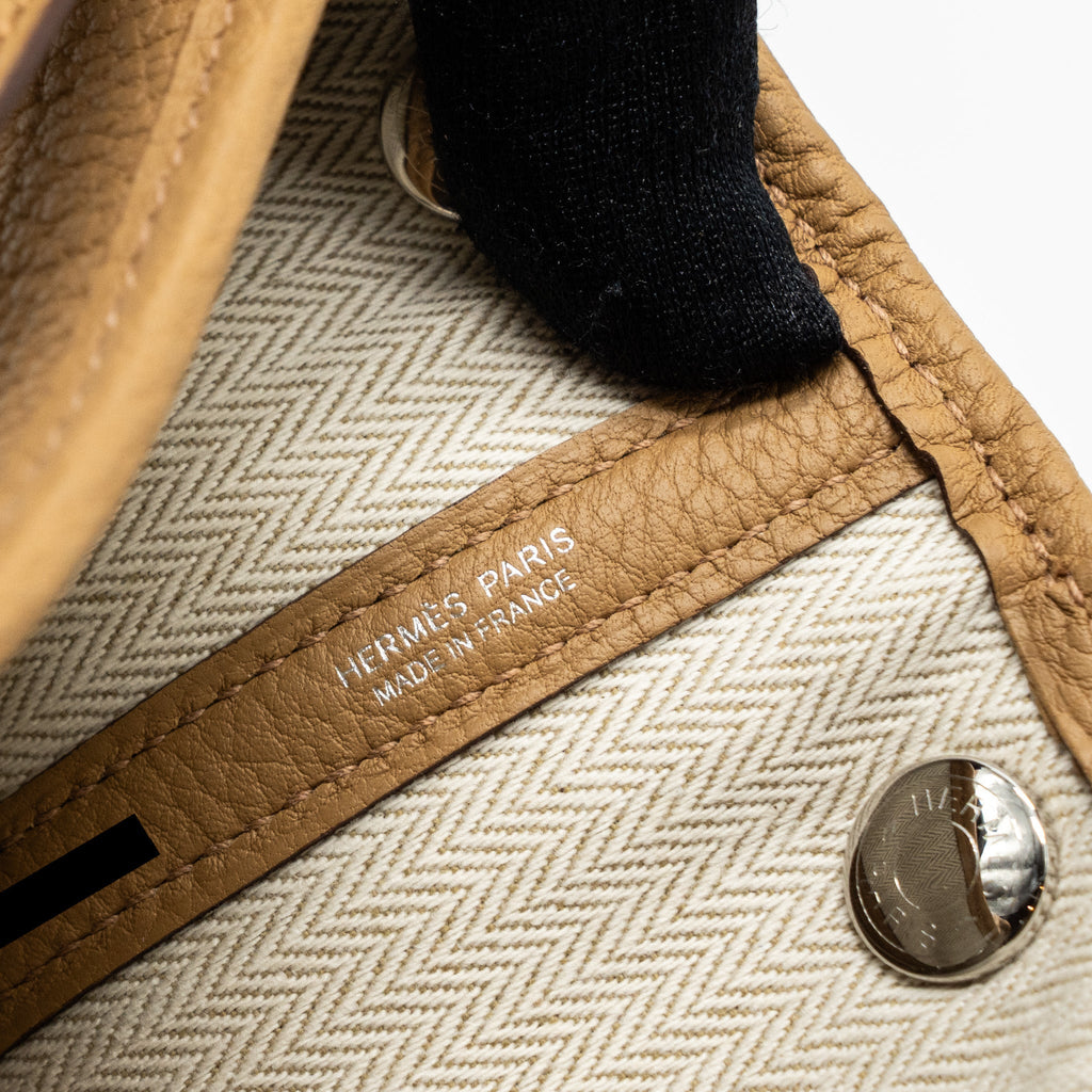 HERMES GARDEN PARTY 30 NEGONDA 4B BISCUIT SHW