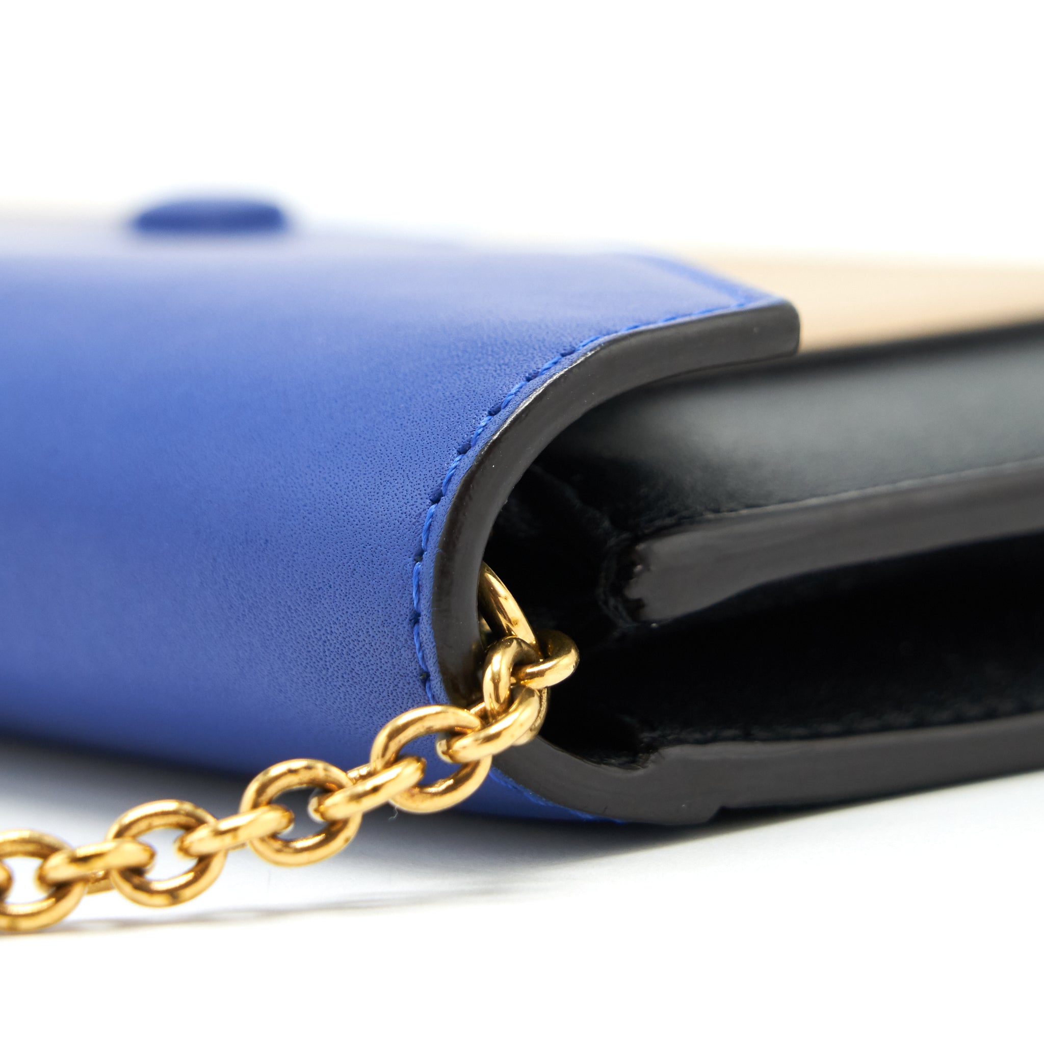 CELINE POCKET ENVELOPE WALLET ON CHAIN MULTI-COLOUR