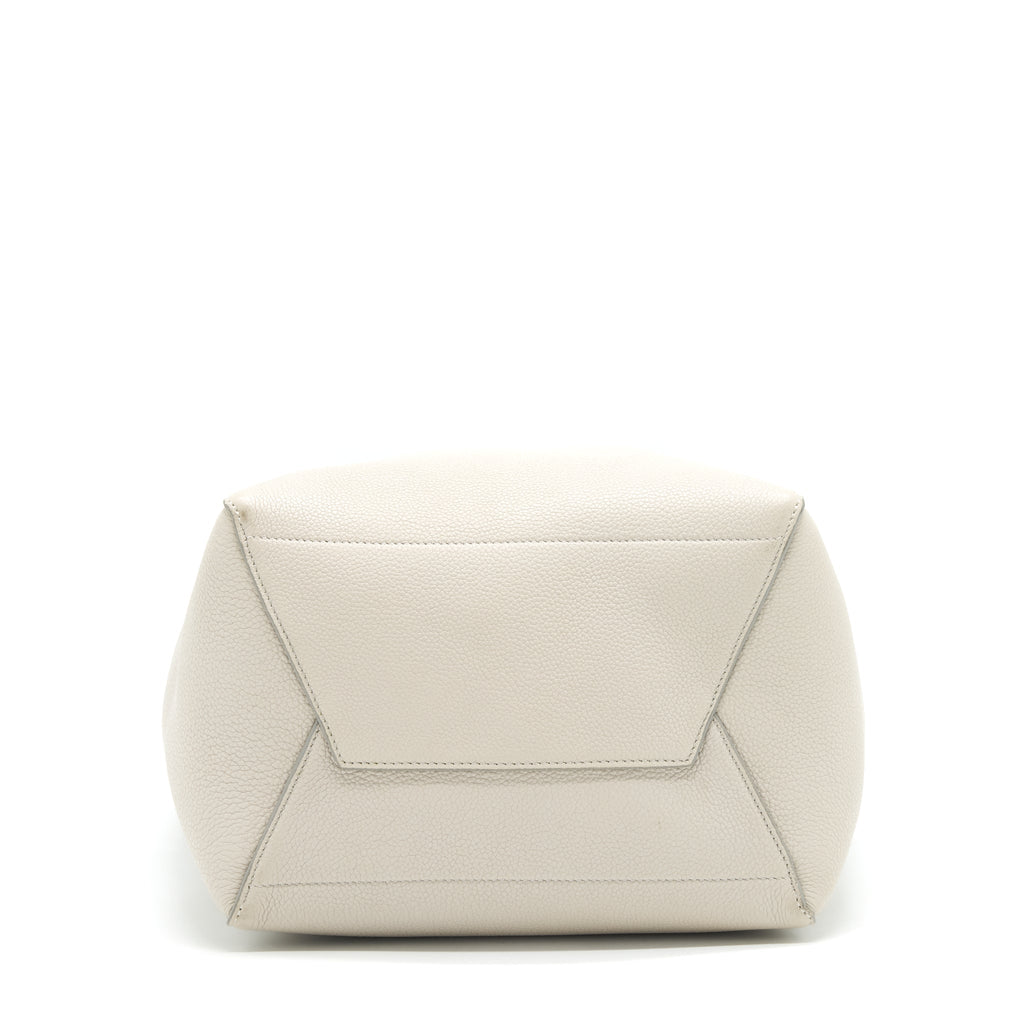CELINE SANGLE BUCKET BAG GRAINED CALFSKIN CLAY GHW