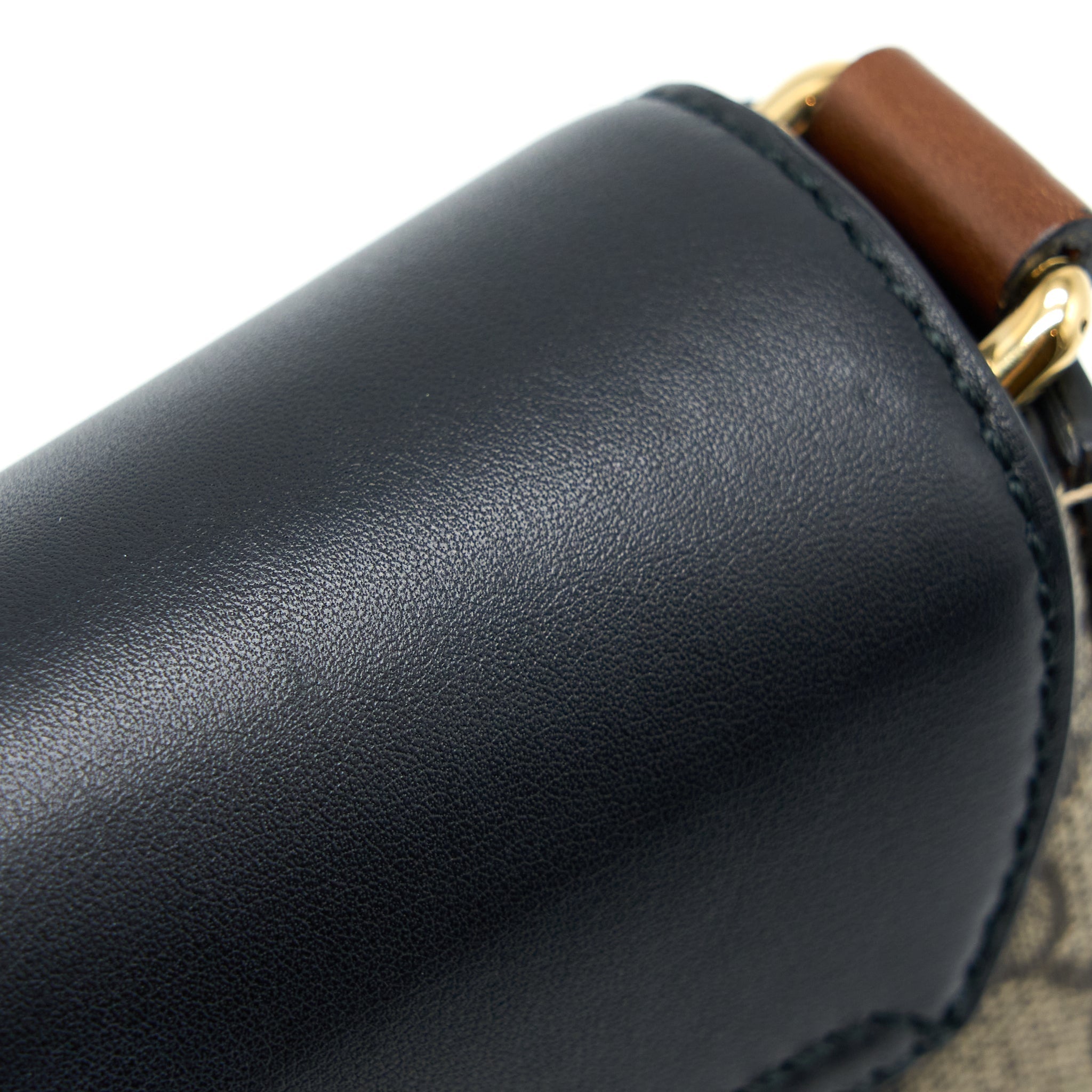 GUCCI WEB PADLOCK CROSSBODY BAG GHW