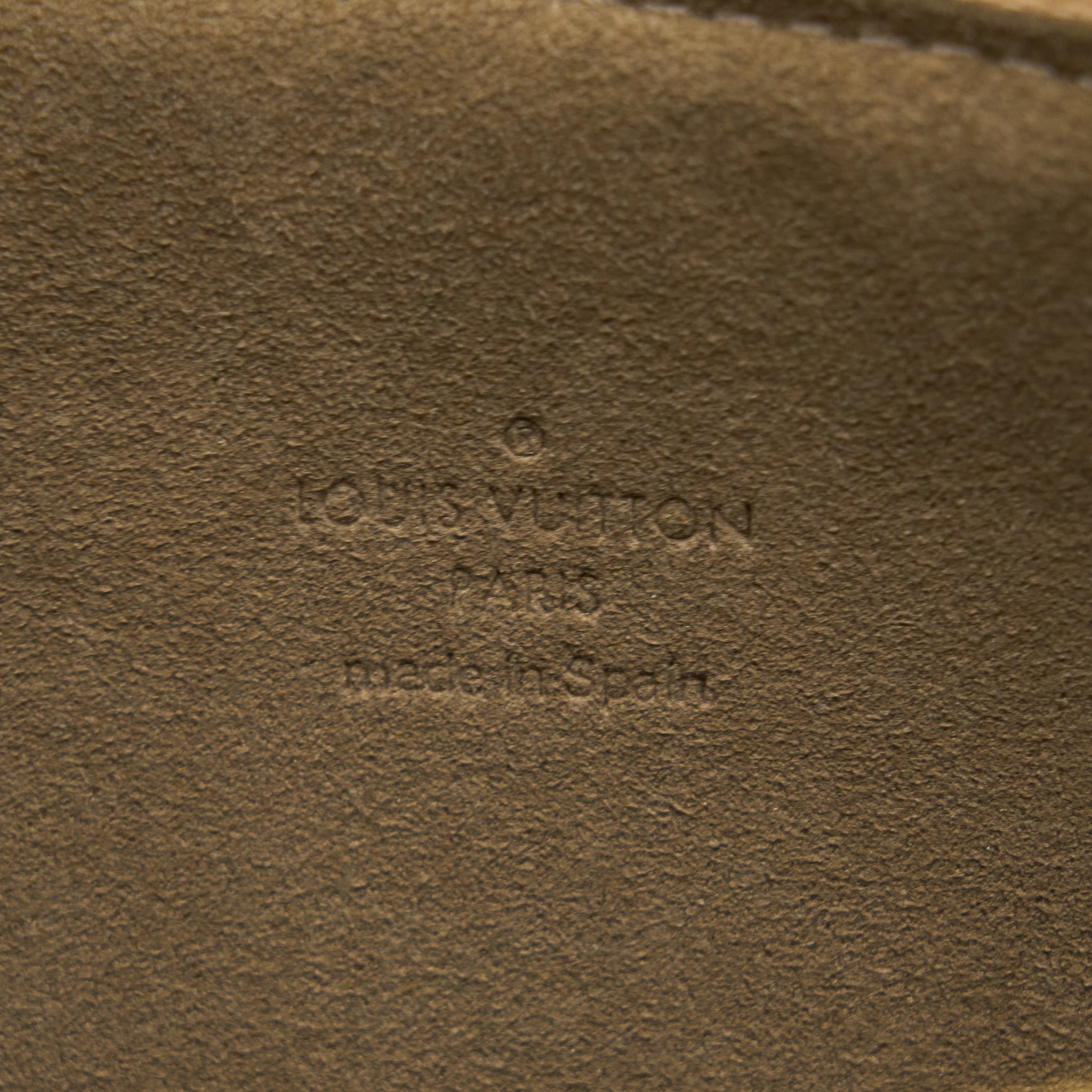 LOUIS VUITTON VINTAGE POCHETTE ACCESSORIES MONOGRAM CANVAS BLACK/MULTICOLOUR GHW