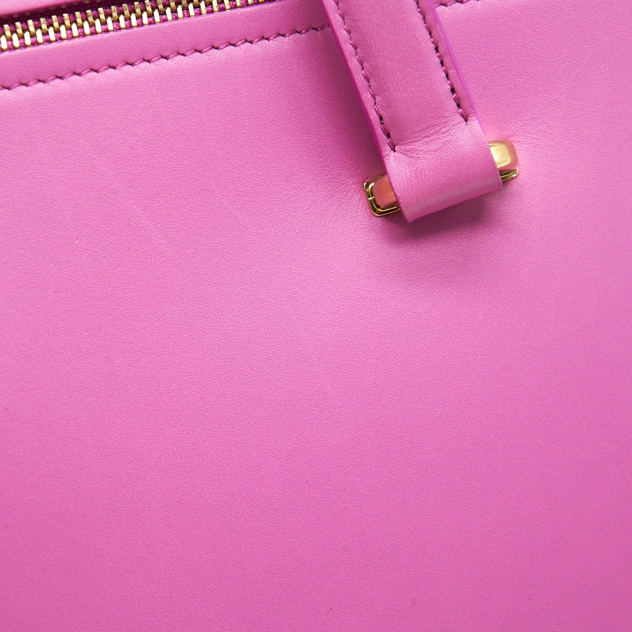 SALVATORE FERRAGAMO SHOULDER BAG TRIFOLIO PINK GHW