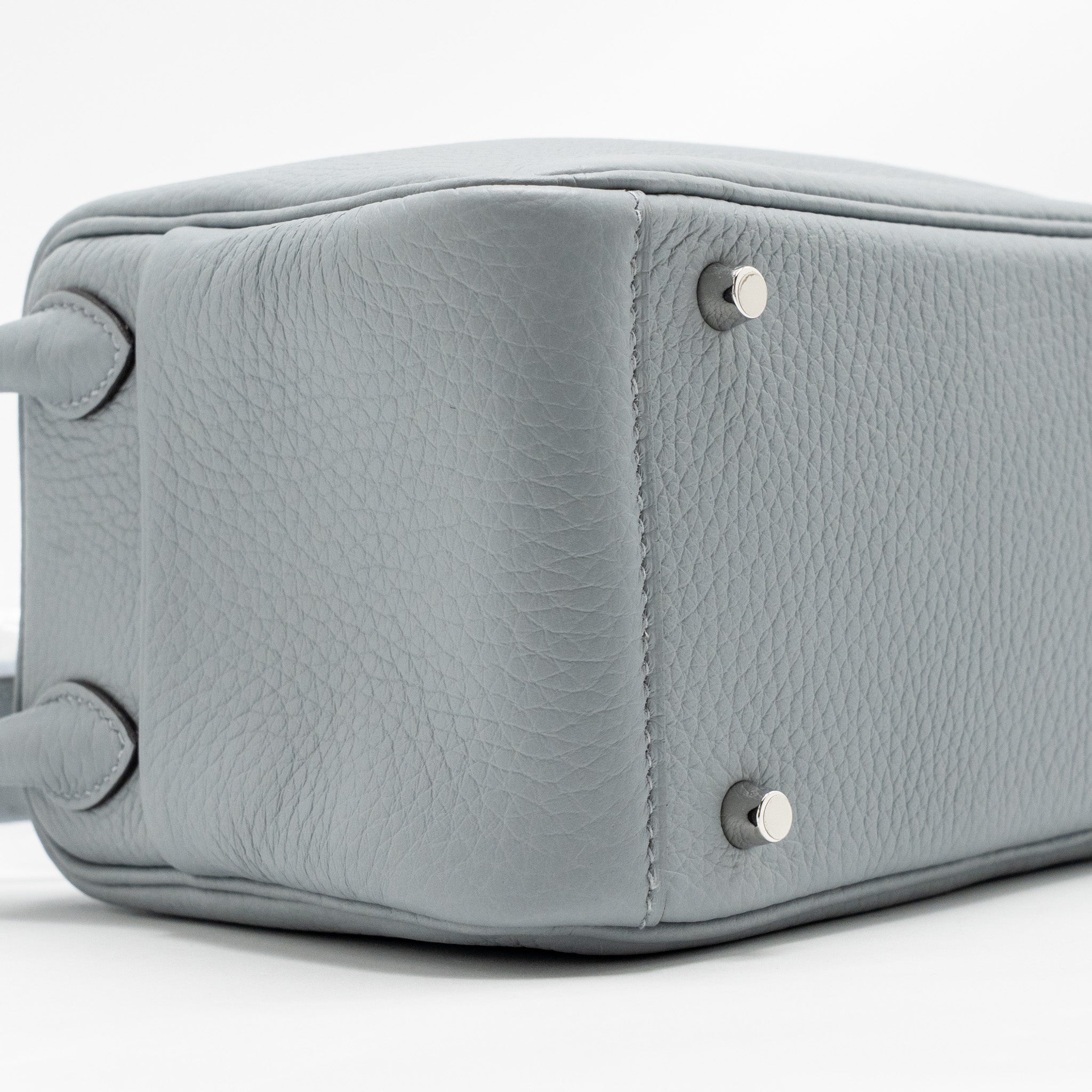 HERMES MINI LINDY II CLEMENCE GRIS PANTIN SHW
