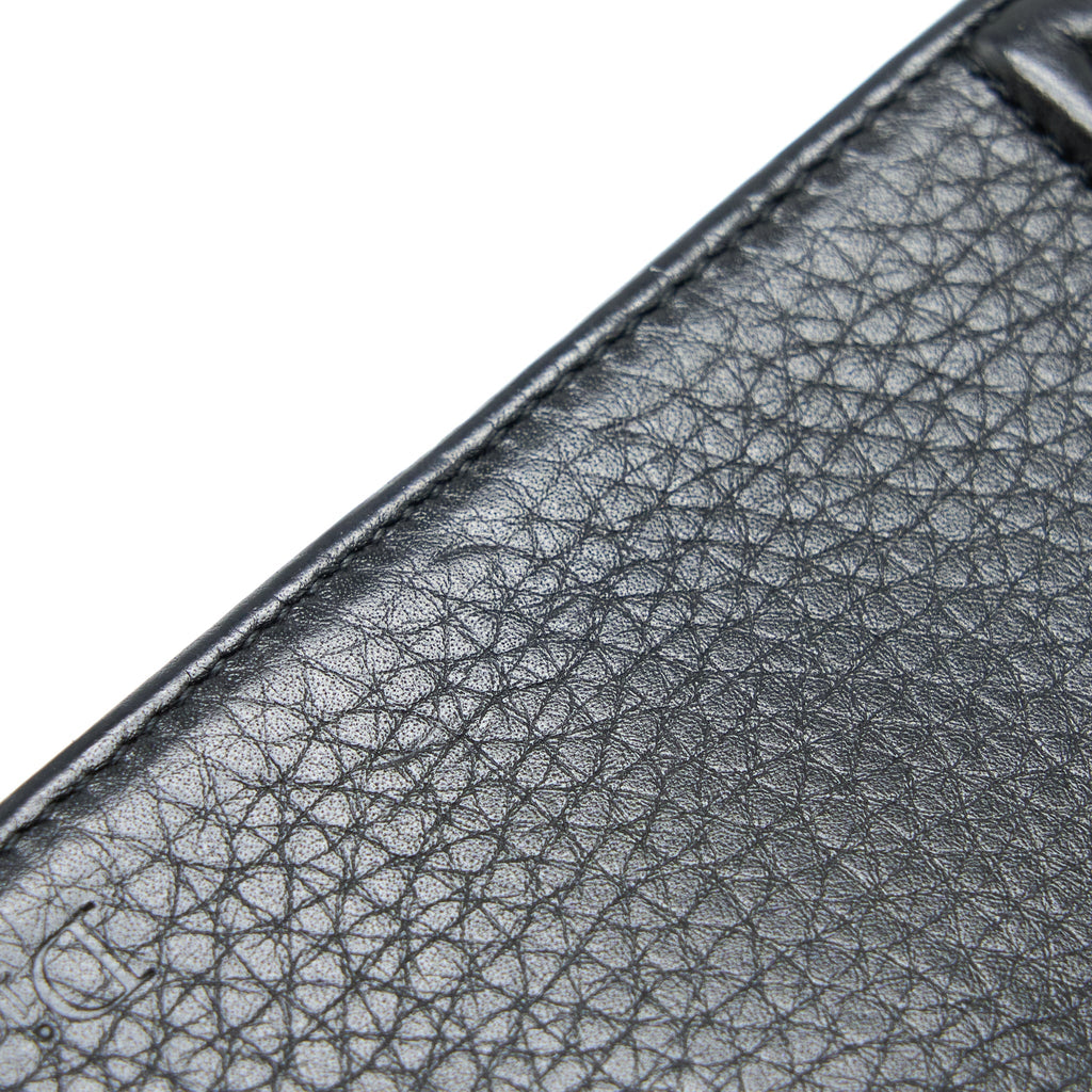DIOR MEDIUM DIORAMA CALFSKIN BLACK SHW
