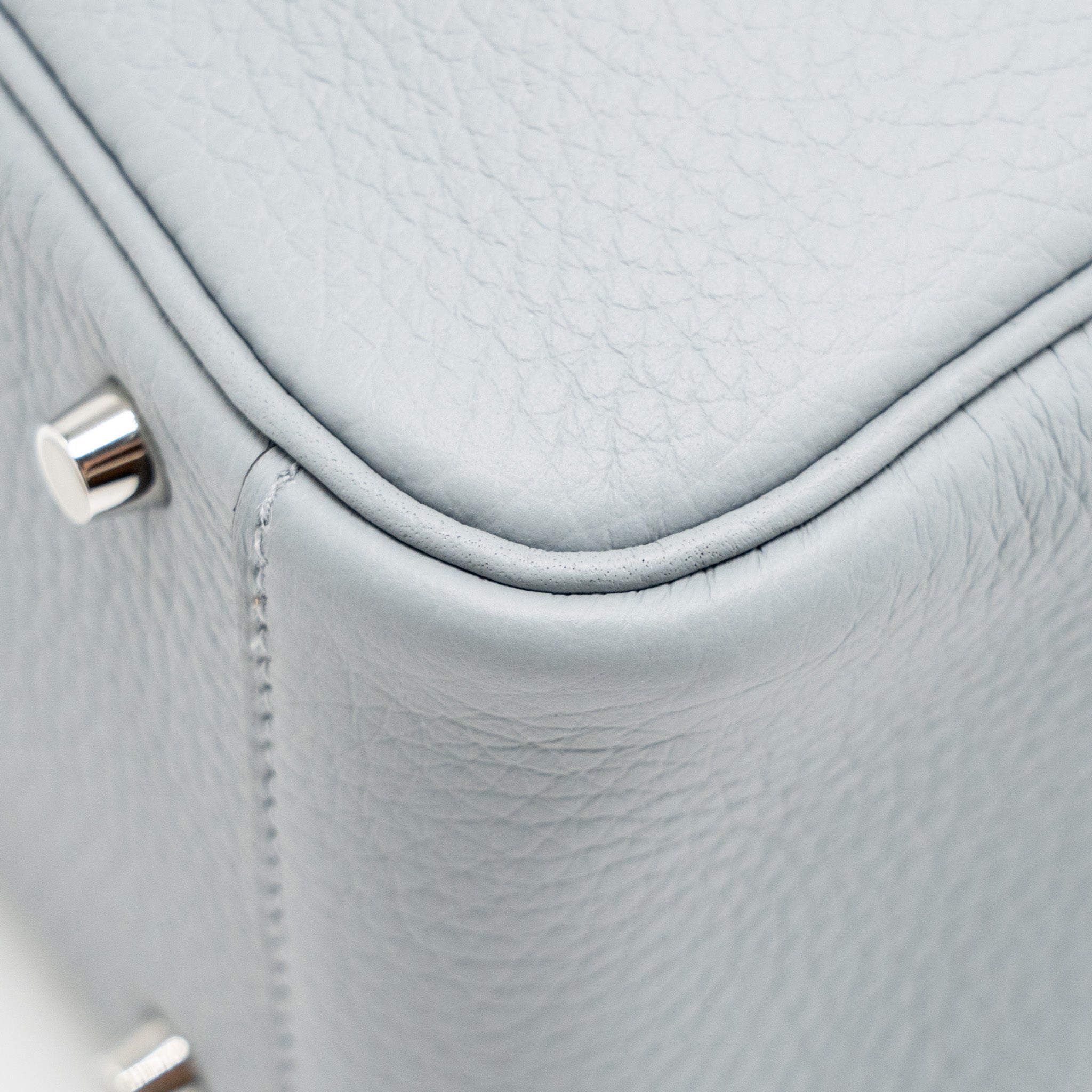 HERMES MINI LINDY II CLEMENCE GRIS PANTIN SHW