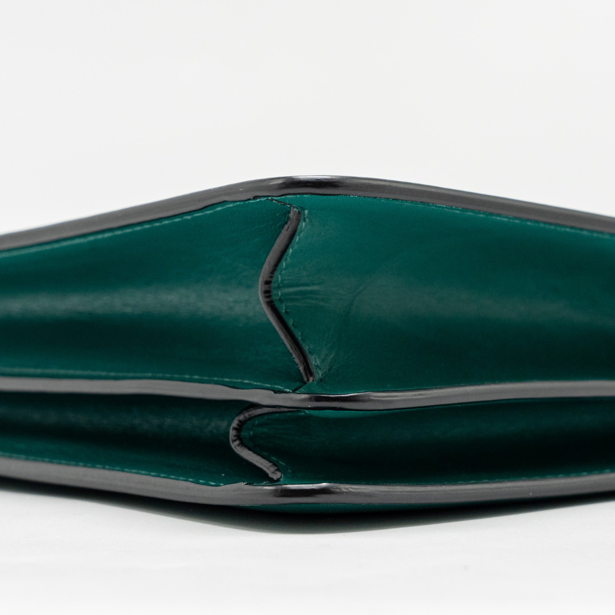 BVLGARI SERPENTI FOREVER SHOULDER BAG CALFSKIN GREEN LGHW