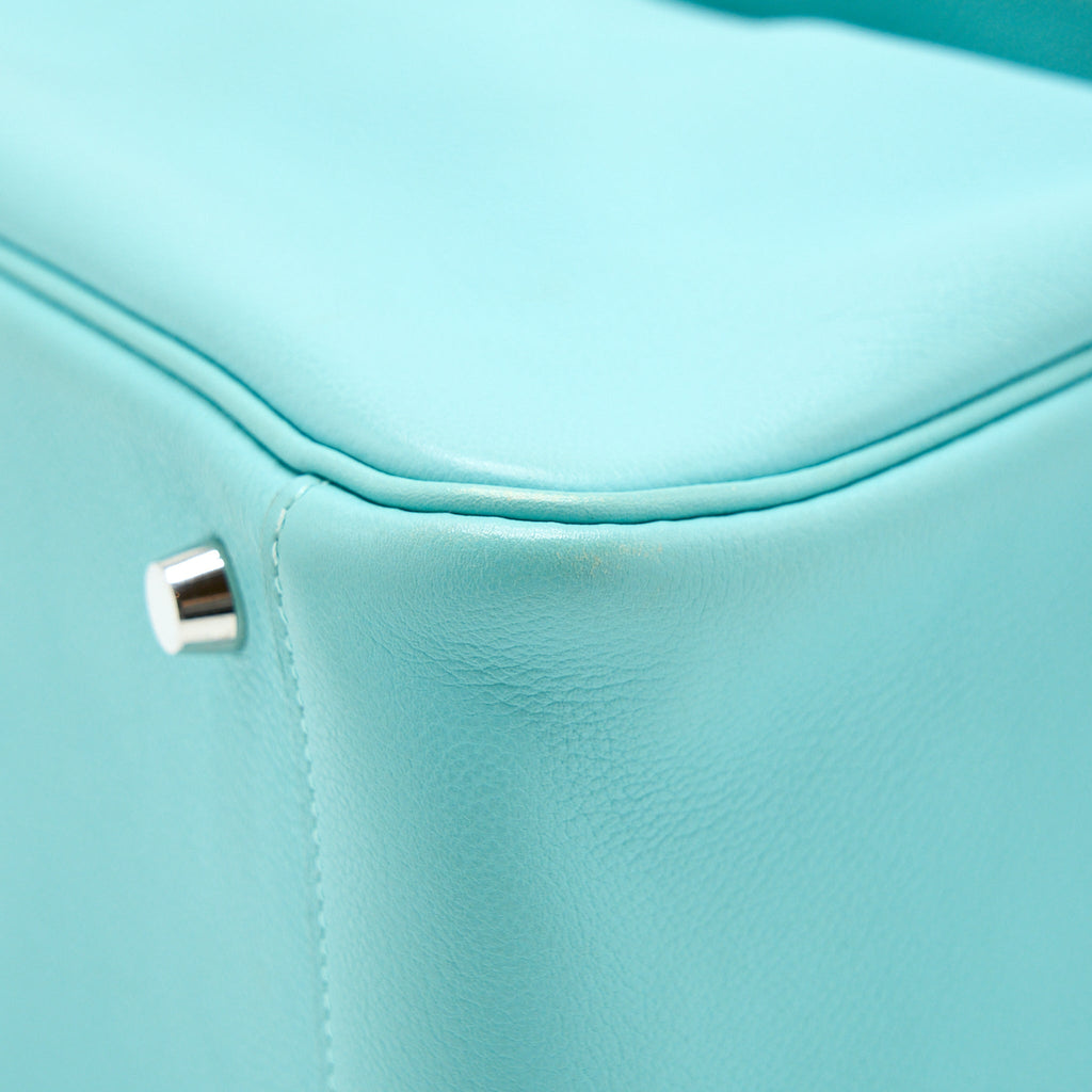 HERMES LINDY 26 EVERCOLOR 3P BLUE ATOLL SHW