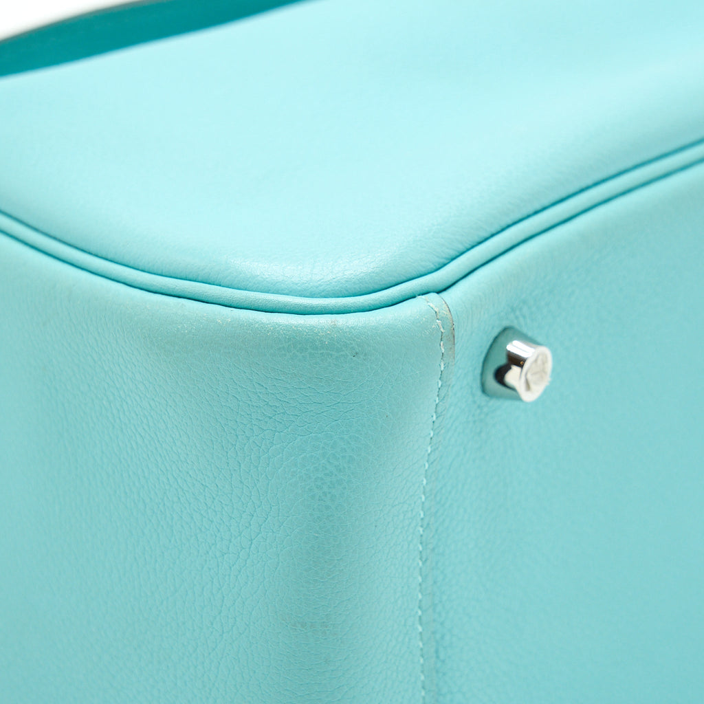 HERMES LINDY 26 EVERCOLOR 3P BLUE ATOLL SHW