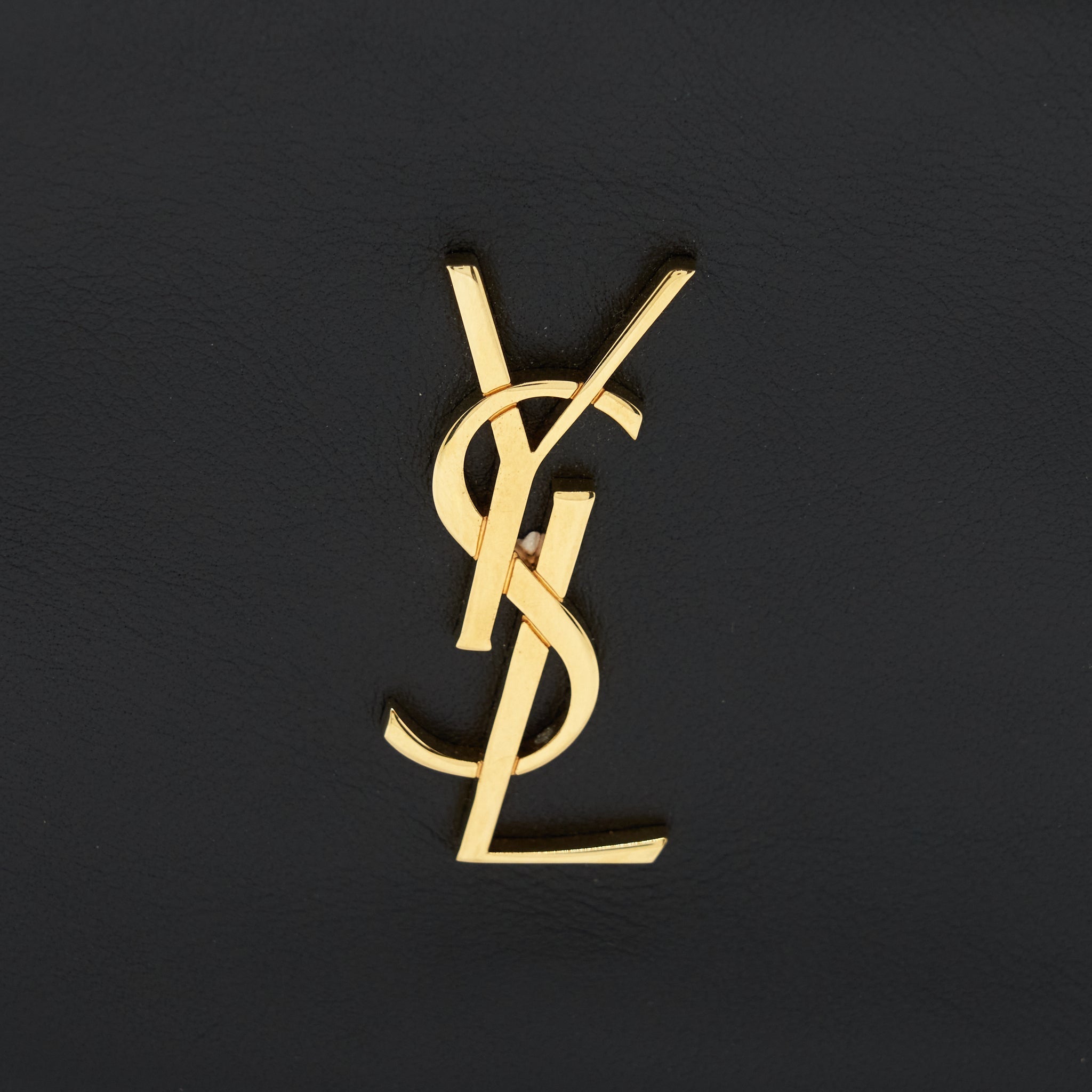 SAINT LAURENT/ YSL MINI CAMERA CROSSBODY BAG BLACK GHW