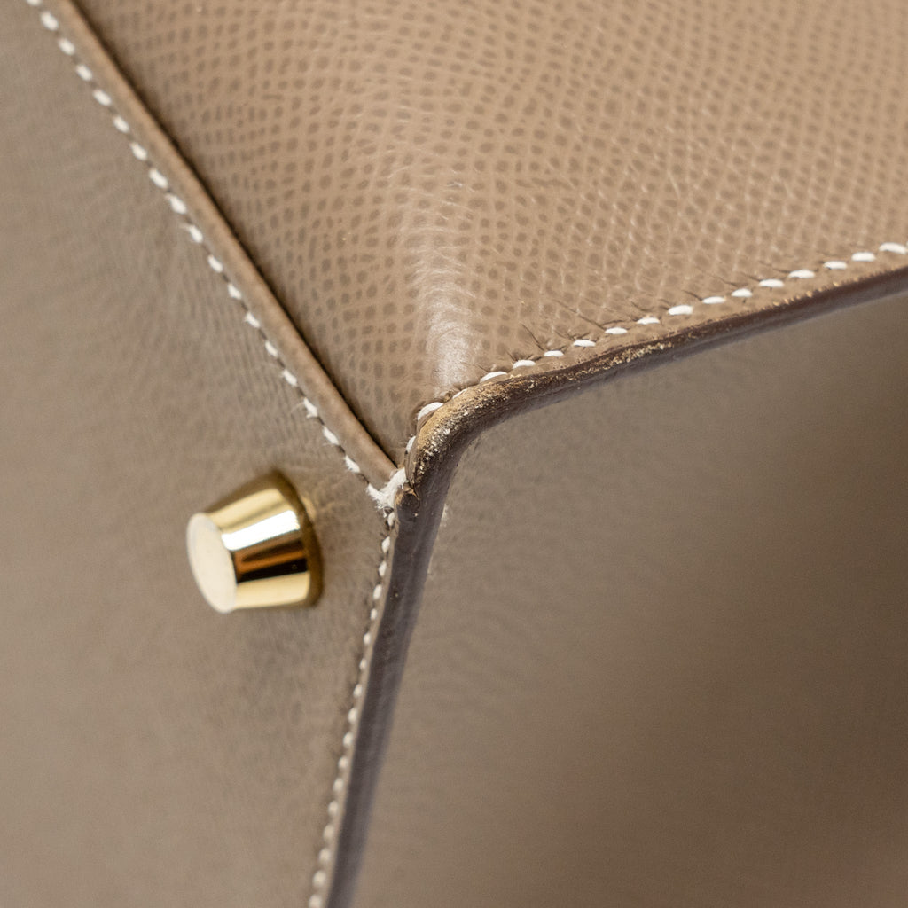 HERMES KELLY 35 EPSOM ETOUPE GHW