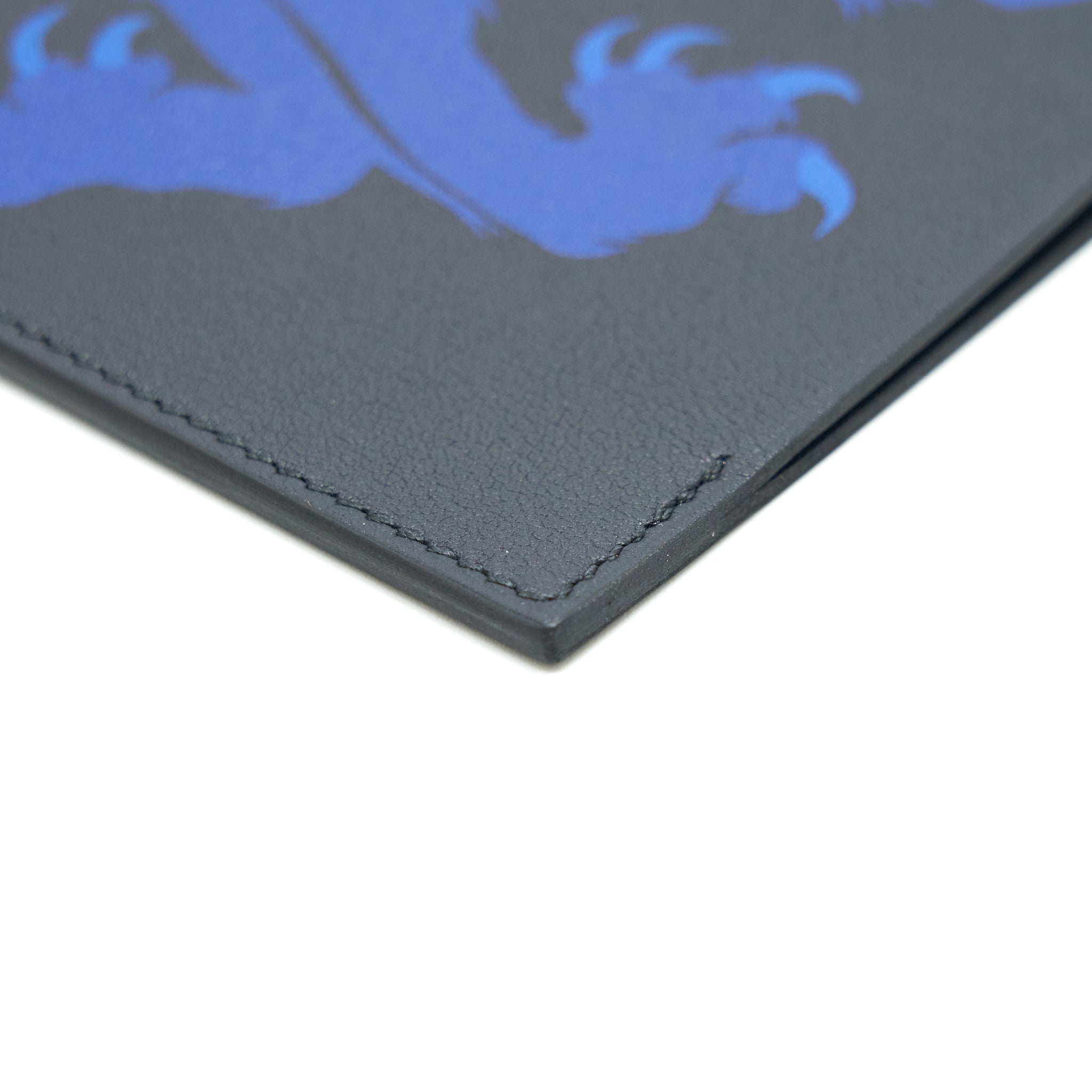 HERMES DRAGON PRINT PASSPORT HOLDER