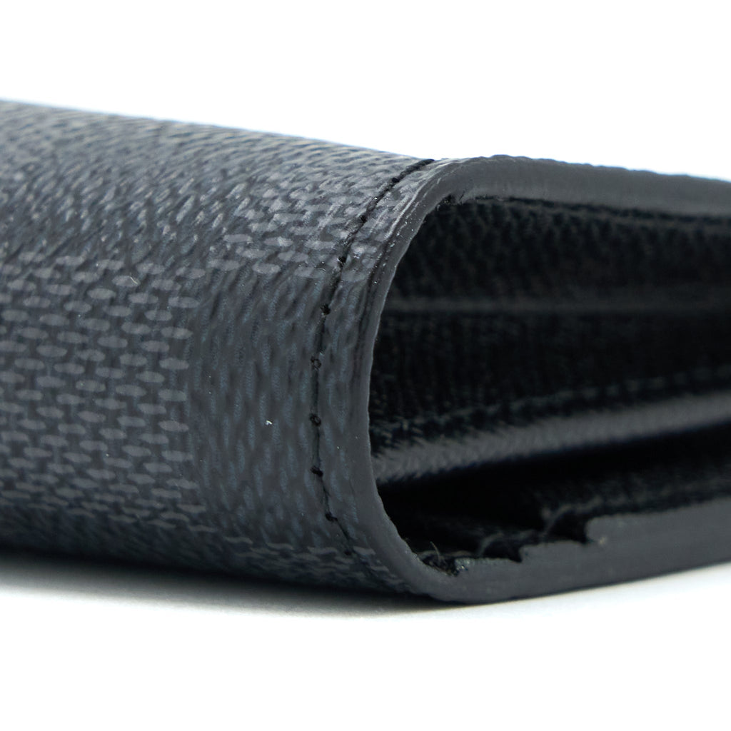 LOUIS VUITTON BRAZZA WALLET DAMIER GRAPHITE CANVAS