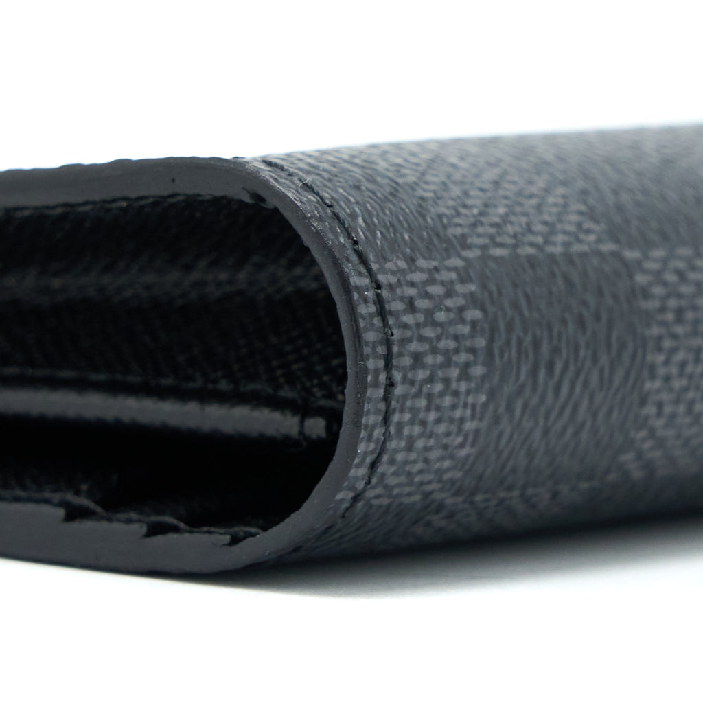 LOUIS VUITTON BRAZZA WALLET DAMIER GRAPHITE CANVAS