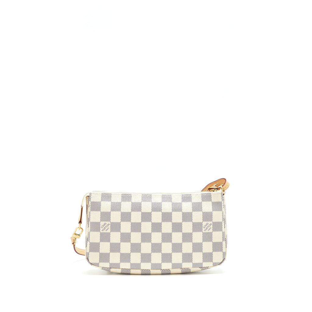 LOUIS VUITTON POCHETTE ACCESSORIES DAMIER AZUR CANVAS