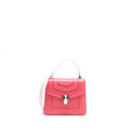 BVLGARI TOP HANDLE SERPENTI BAG CALFSKIN PINK LGHW