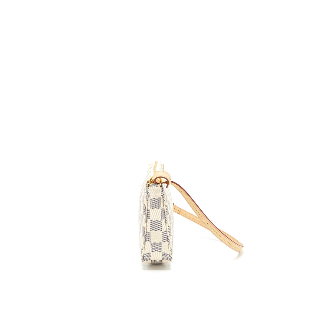 LOUIS VUITTON POCHETTE ACCESSORIES DAMIER AZUR CANVAS