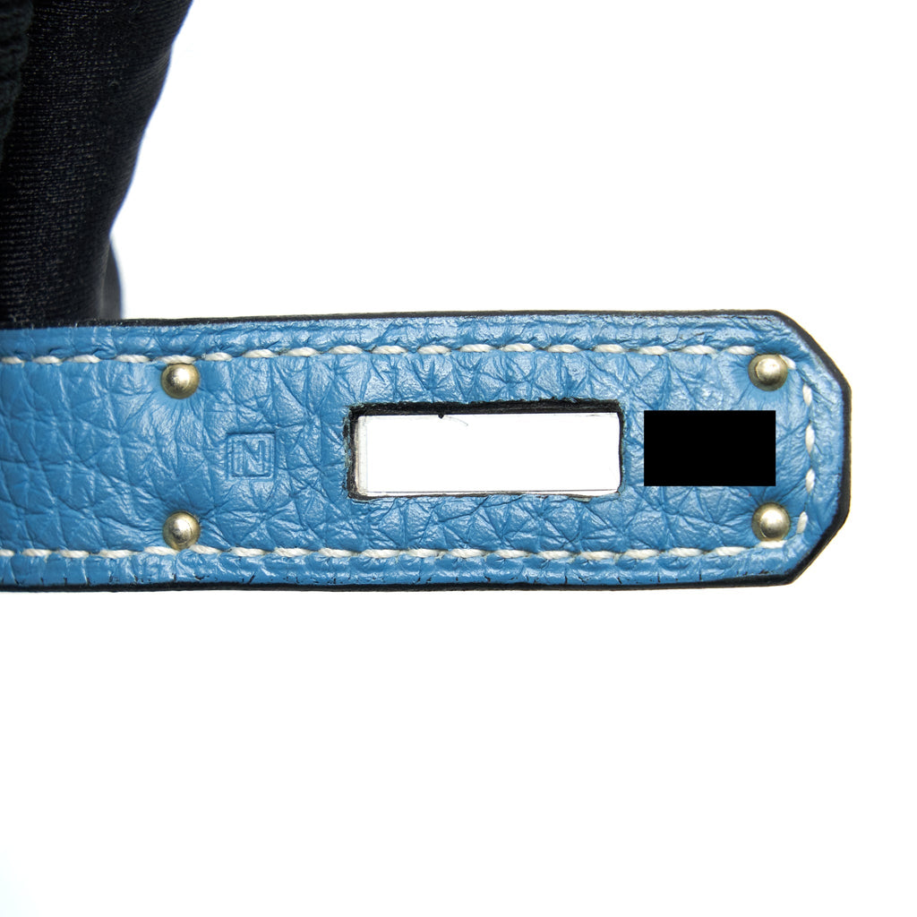 HERMES BIRKIN 35 TOGO BLUE JEANS SHW
