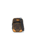 LOUIS VUITTON NIGO AMAZONE SLING BAG DAMIER EBENE CANVAS BROWN BLACK HARDWARE