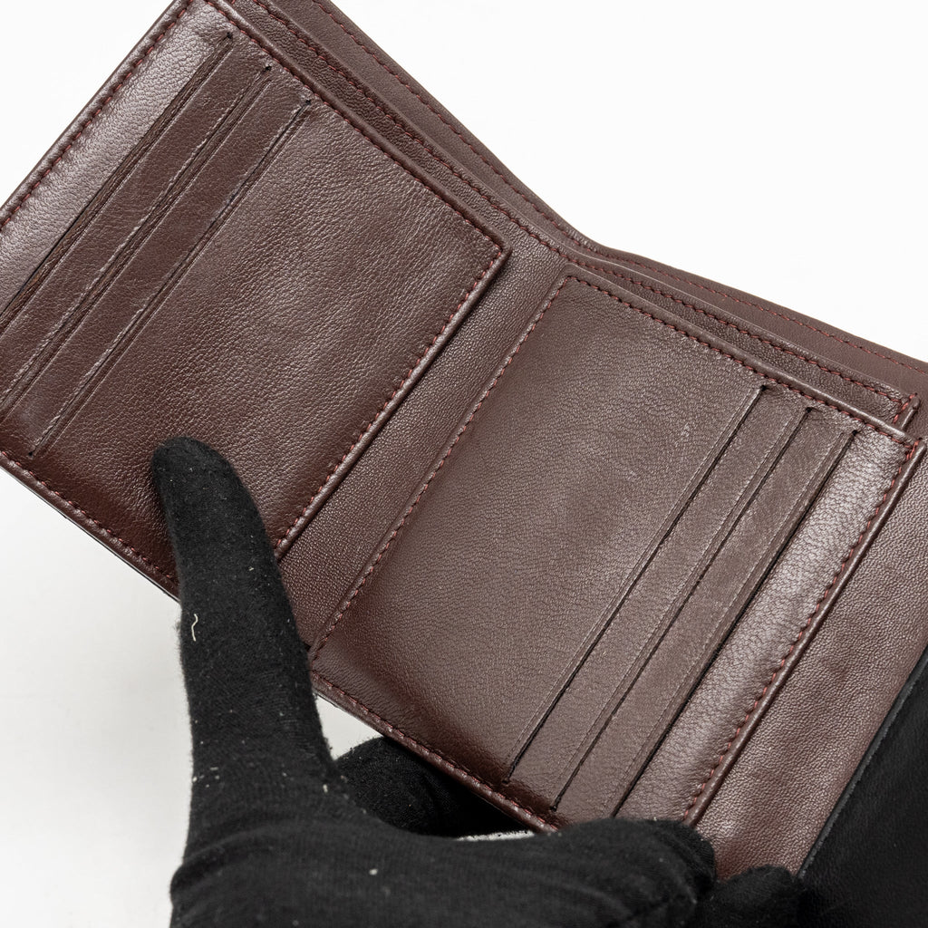 CHANEL SMALL CLASSIC FLAP WALLET LAMBSKIN BLACK SHW