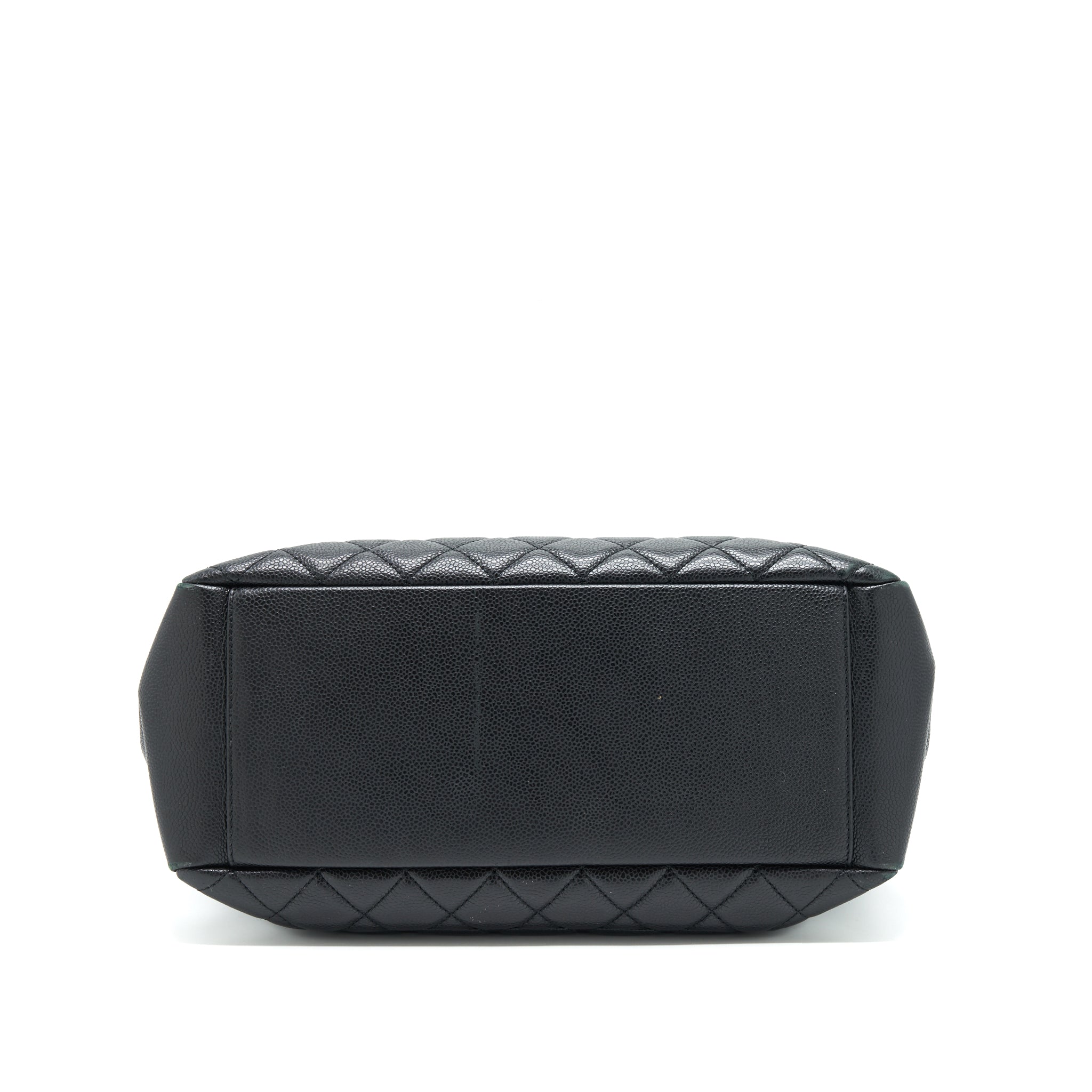 CHANEL GRAND SHOPPING TOTE CAVIAR BLACK SHW