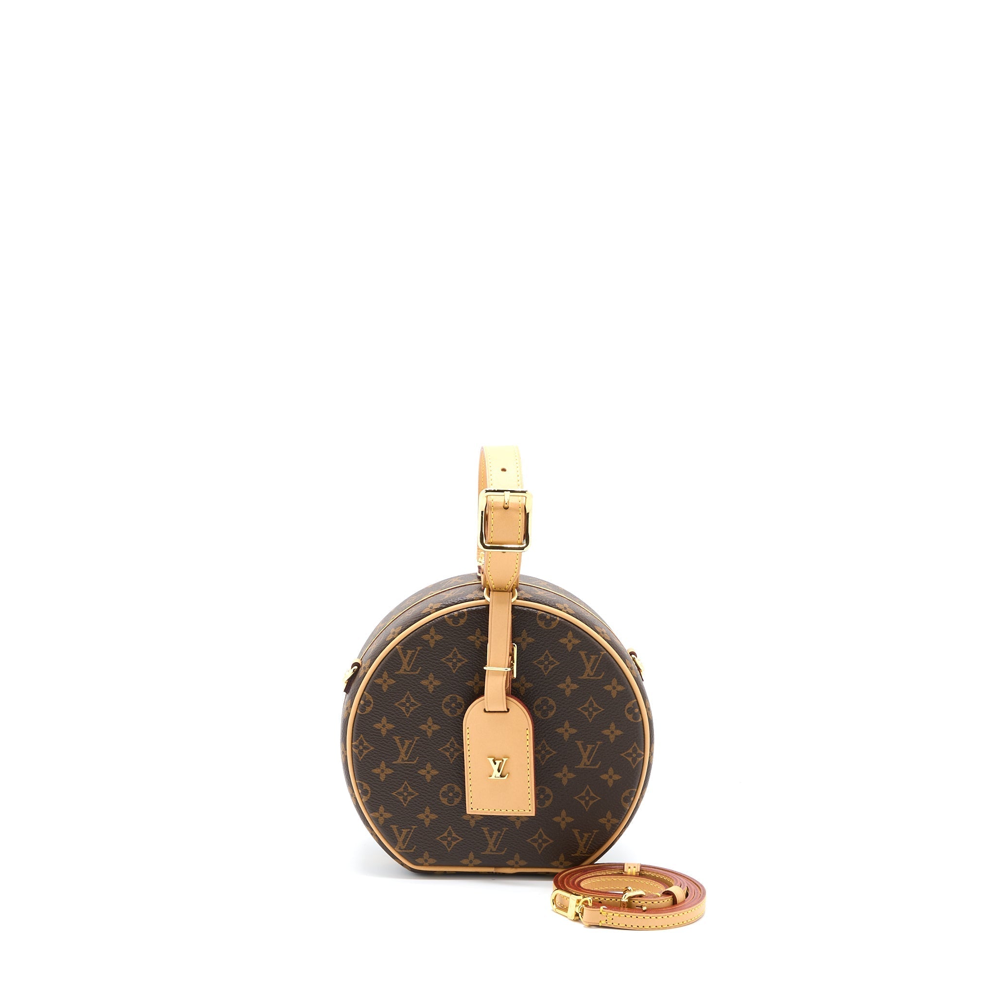 LOUIS VUITTON PETITE BOITE CHAPEAU MONOGRAM CANVAS GHW