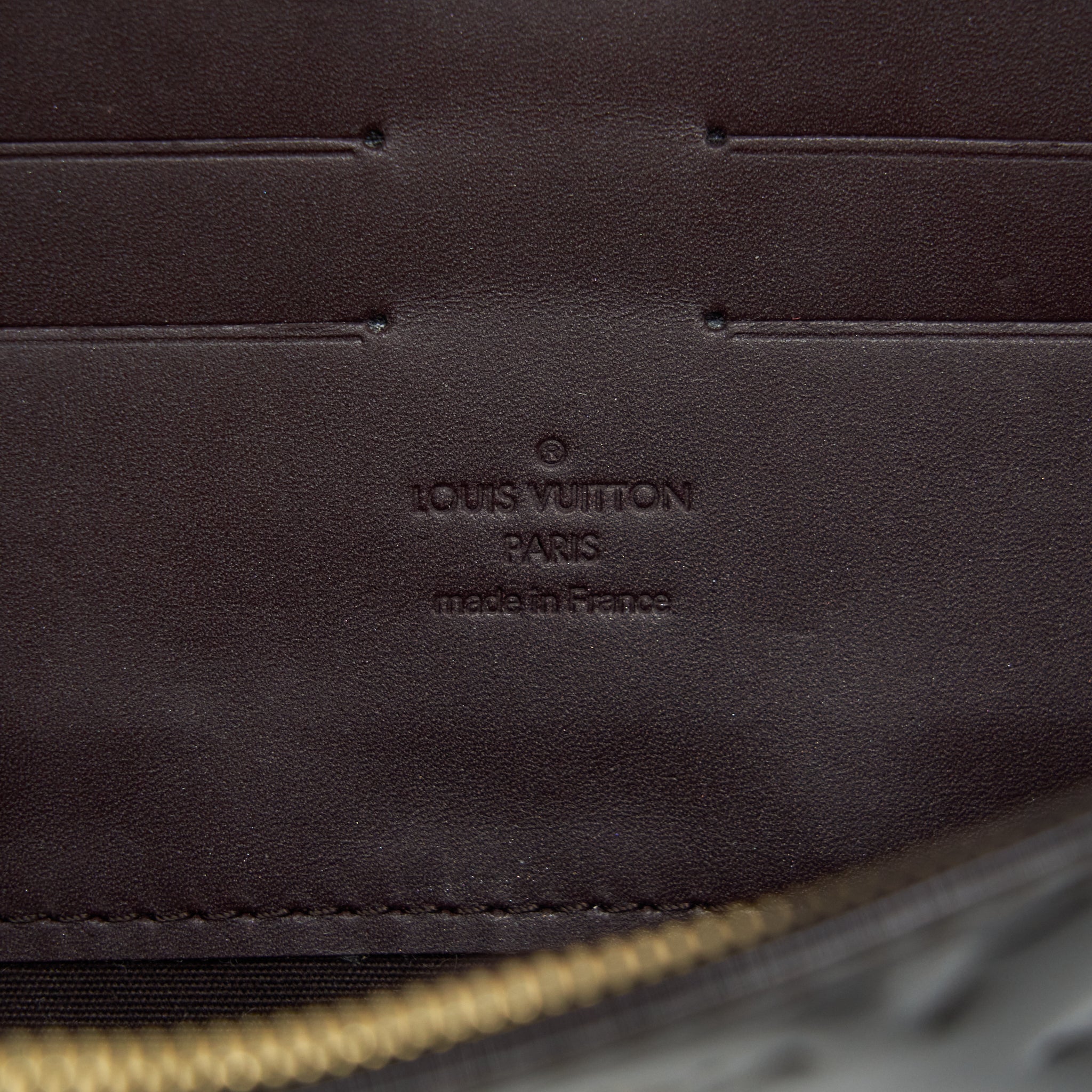 LOUIS VUITTON SUNSET BOULEVARDE SHOULDER BAG PATENT DARK RED GHW