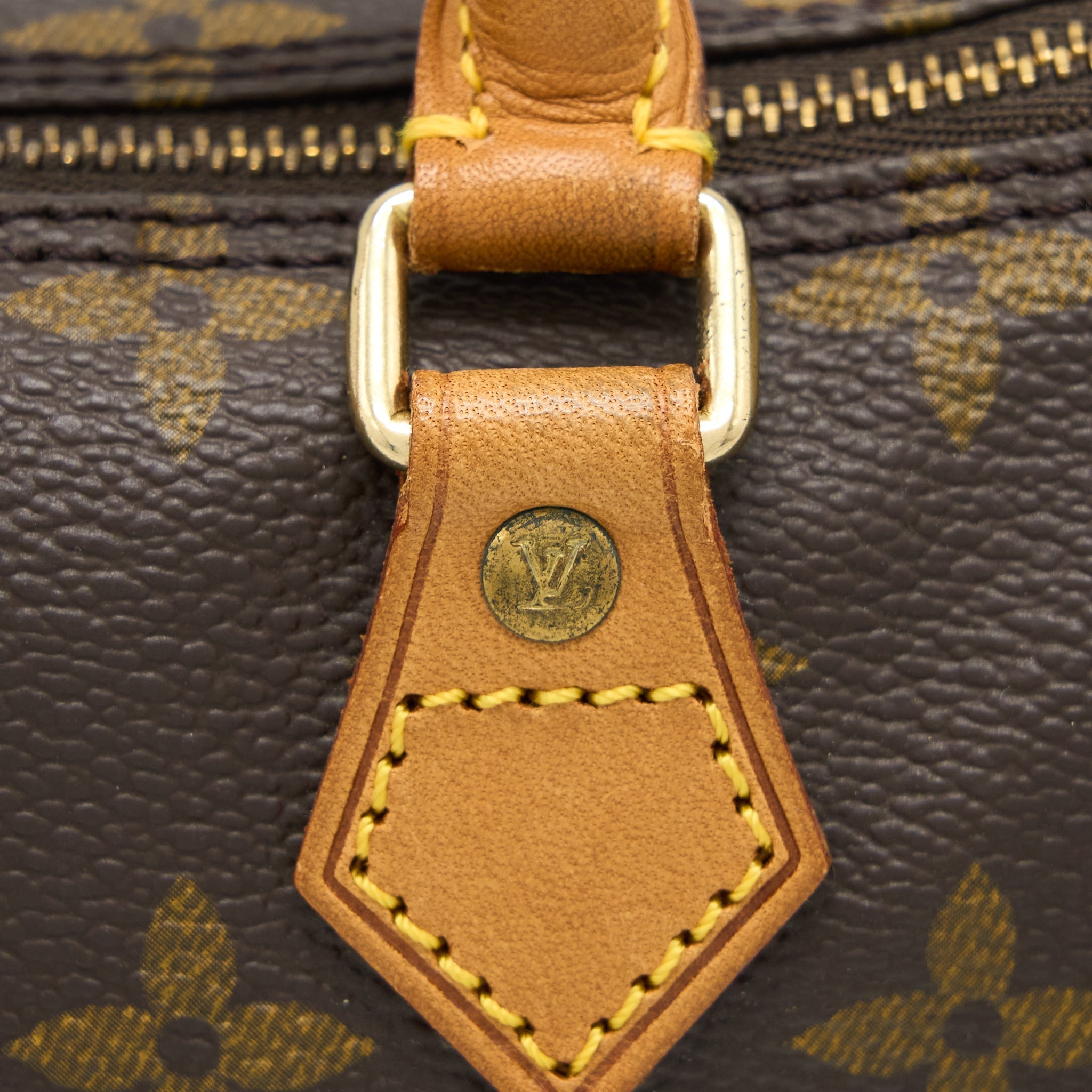 LOUIS VUITTON VINTAGE NANO SPEEDY MONOGRAM CANVAS GHW