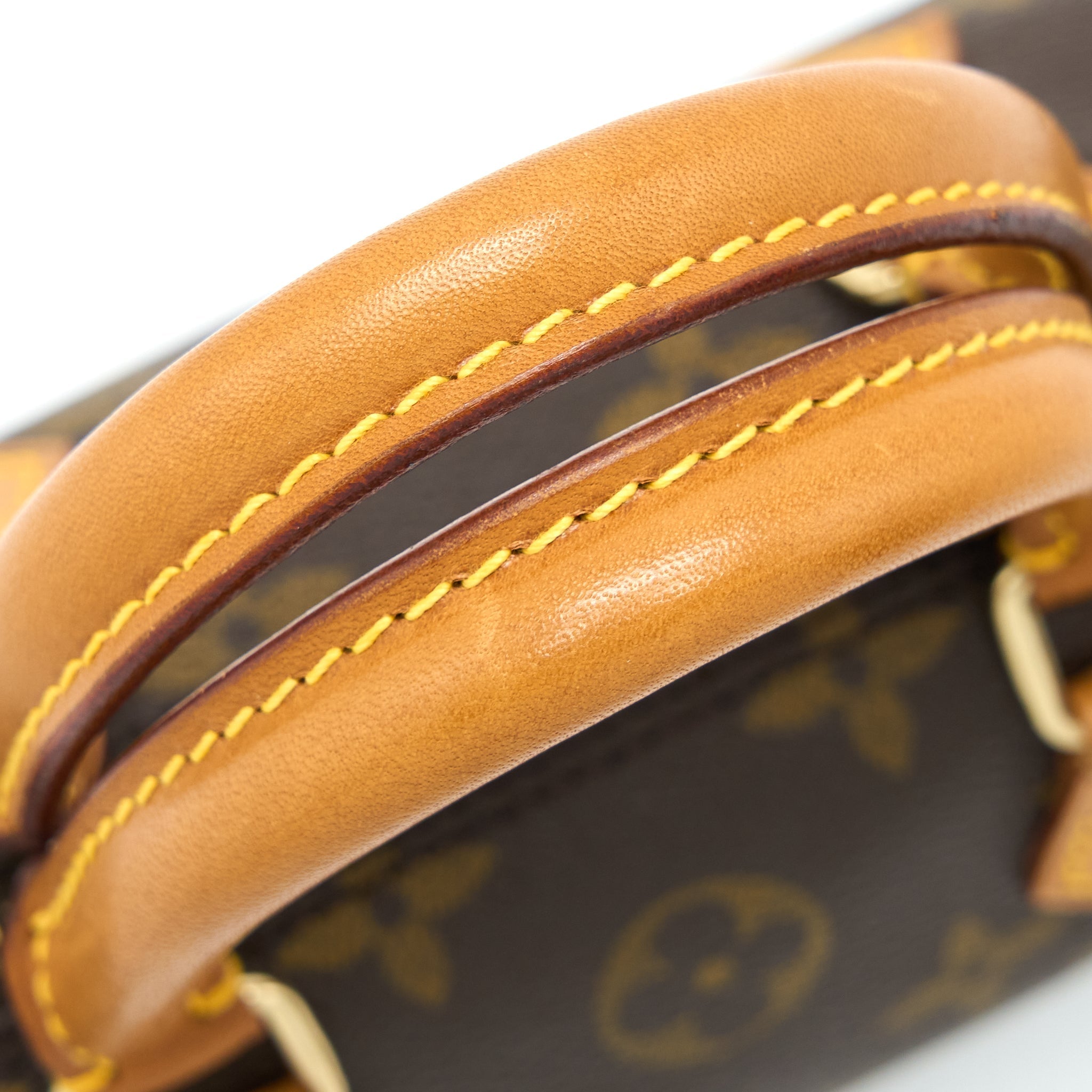 LOUIS VUITTON VINTAGE NANO SPEEDY MONOGRAM CANVAS GHW