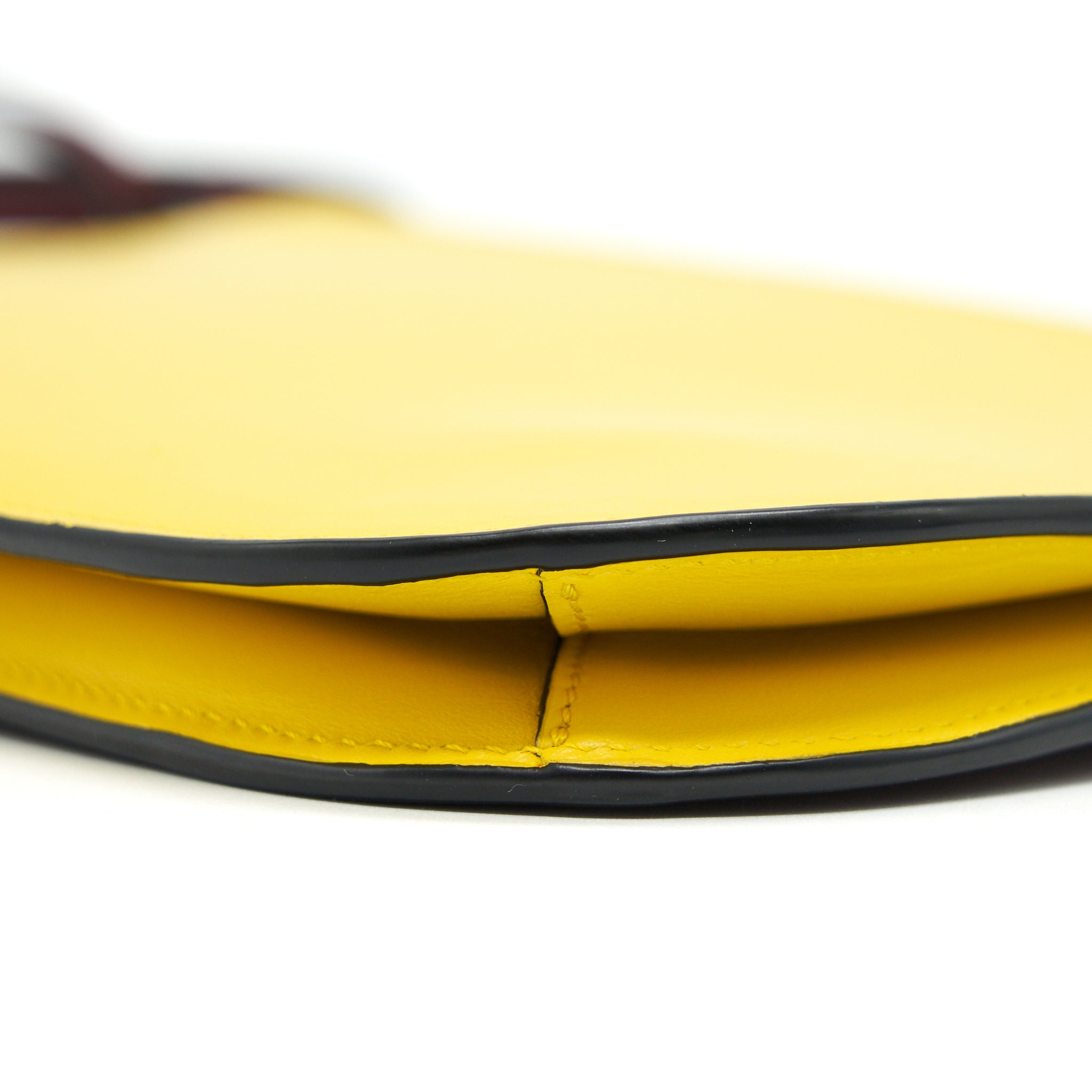 LOEWE GATE DOUBLE ZIP POUCH IN CALFSKIN