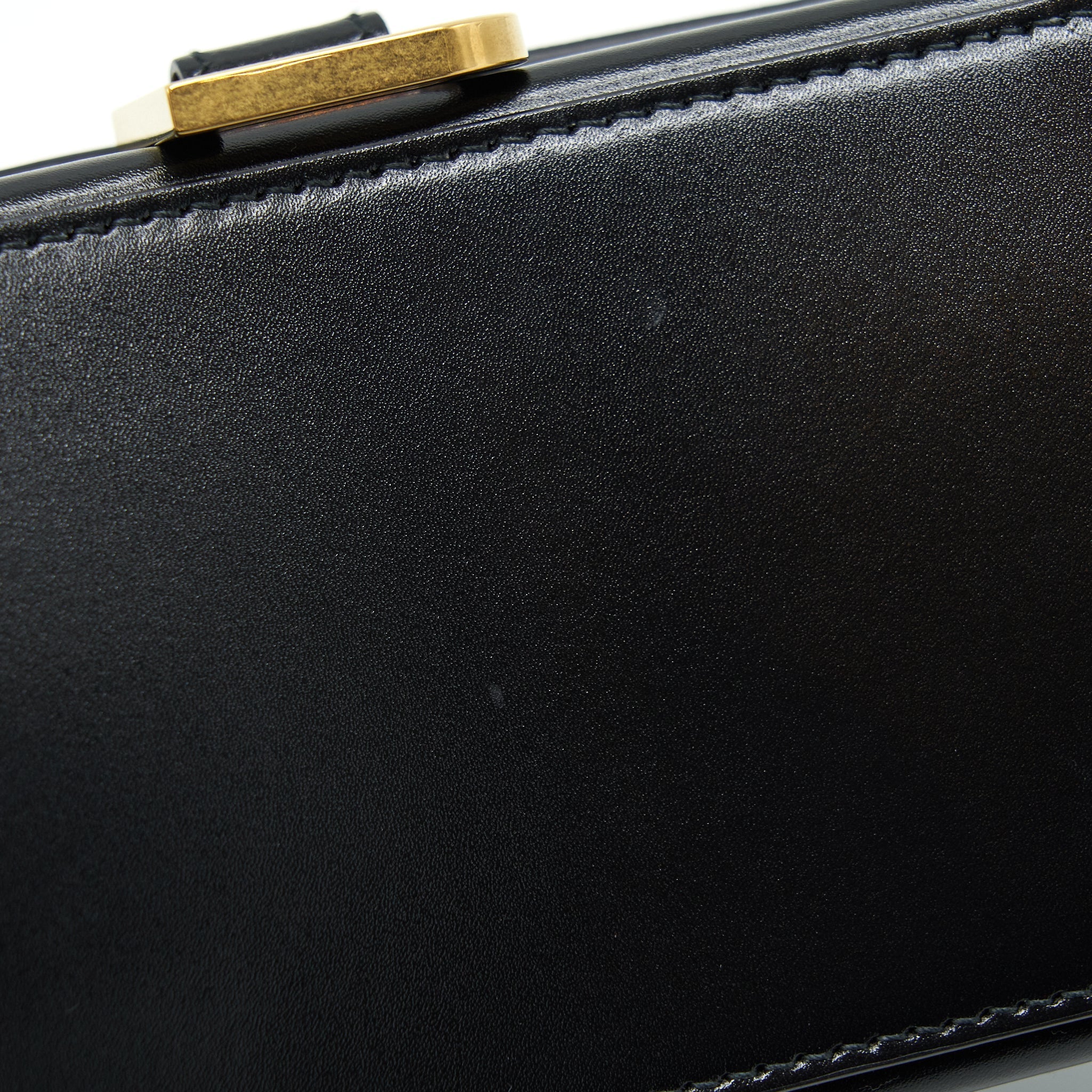 BALENCIAGA HOURGLASS S CALFSKIN BLACK GHW