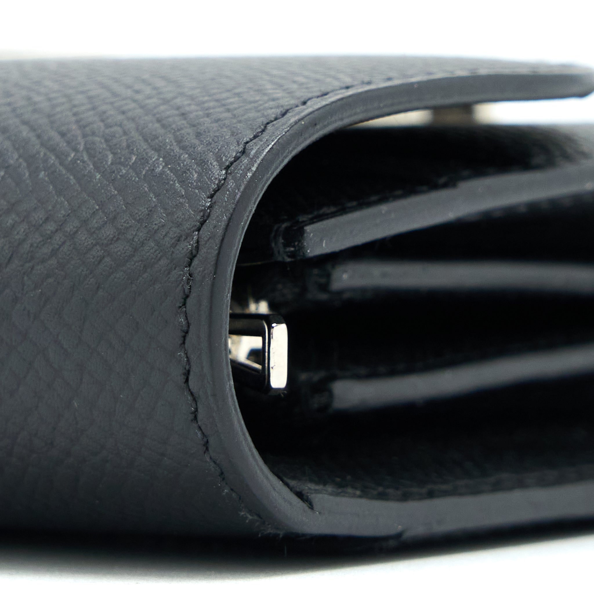 HERMES CONSTANCE WALLET EPSOM BLACK SHW
