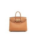 HERMES BIRKIN 25 SELLIER MADAME GOLD GHW