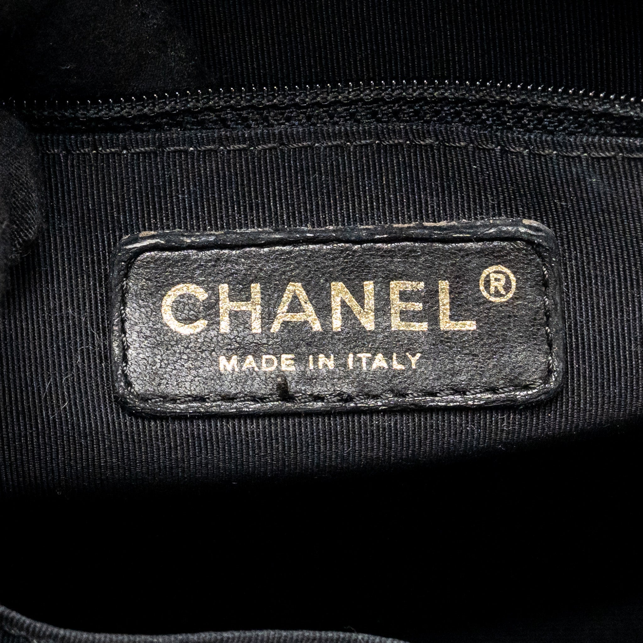 CHANEL PETITE TIMELESS TOTE CAVIAR BLACK GHW