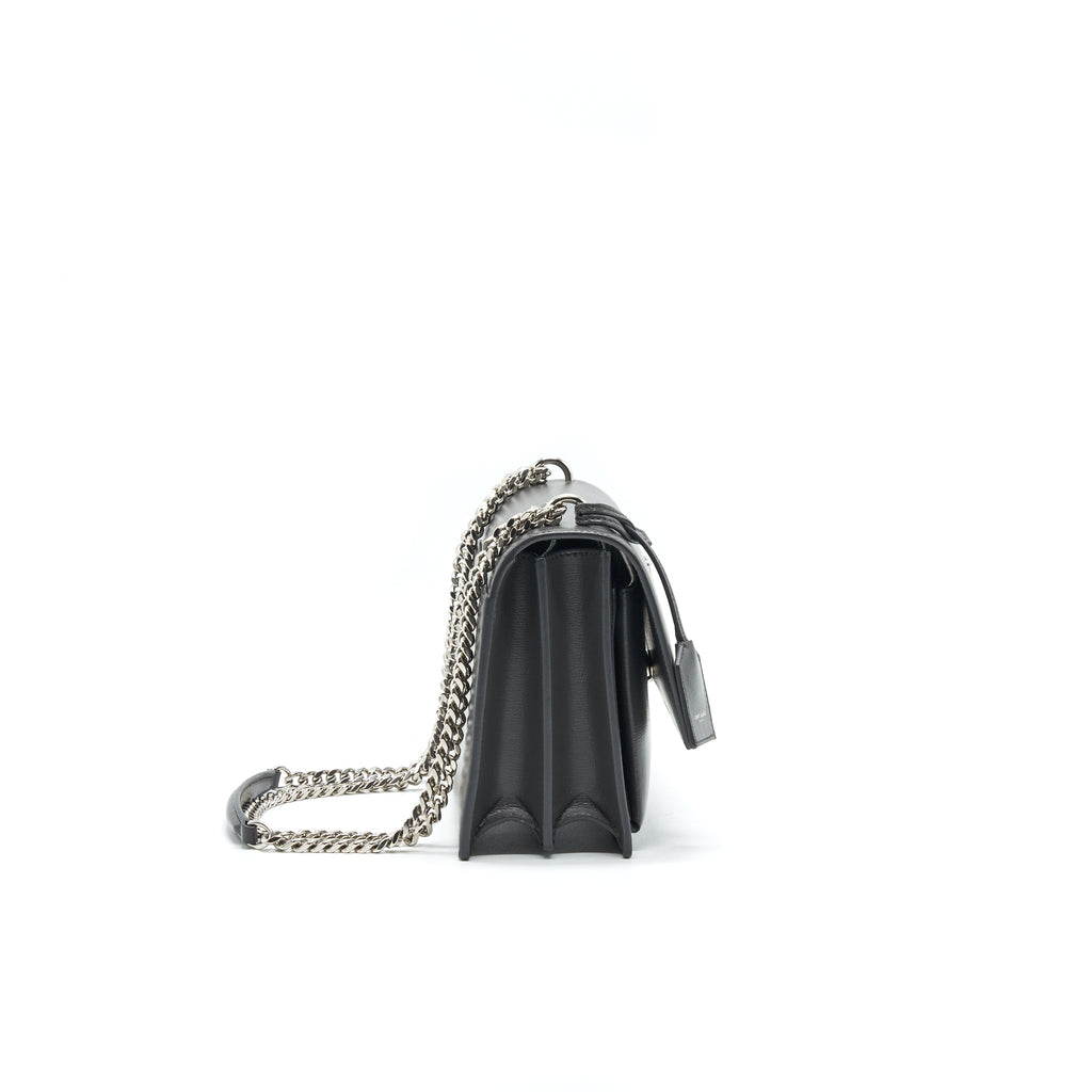 SAINT LAURENT MEDIUM SUNSET DARK GREY SHW