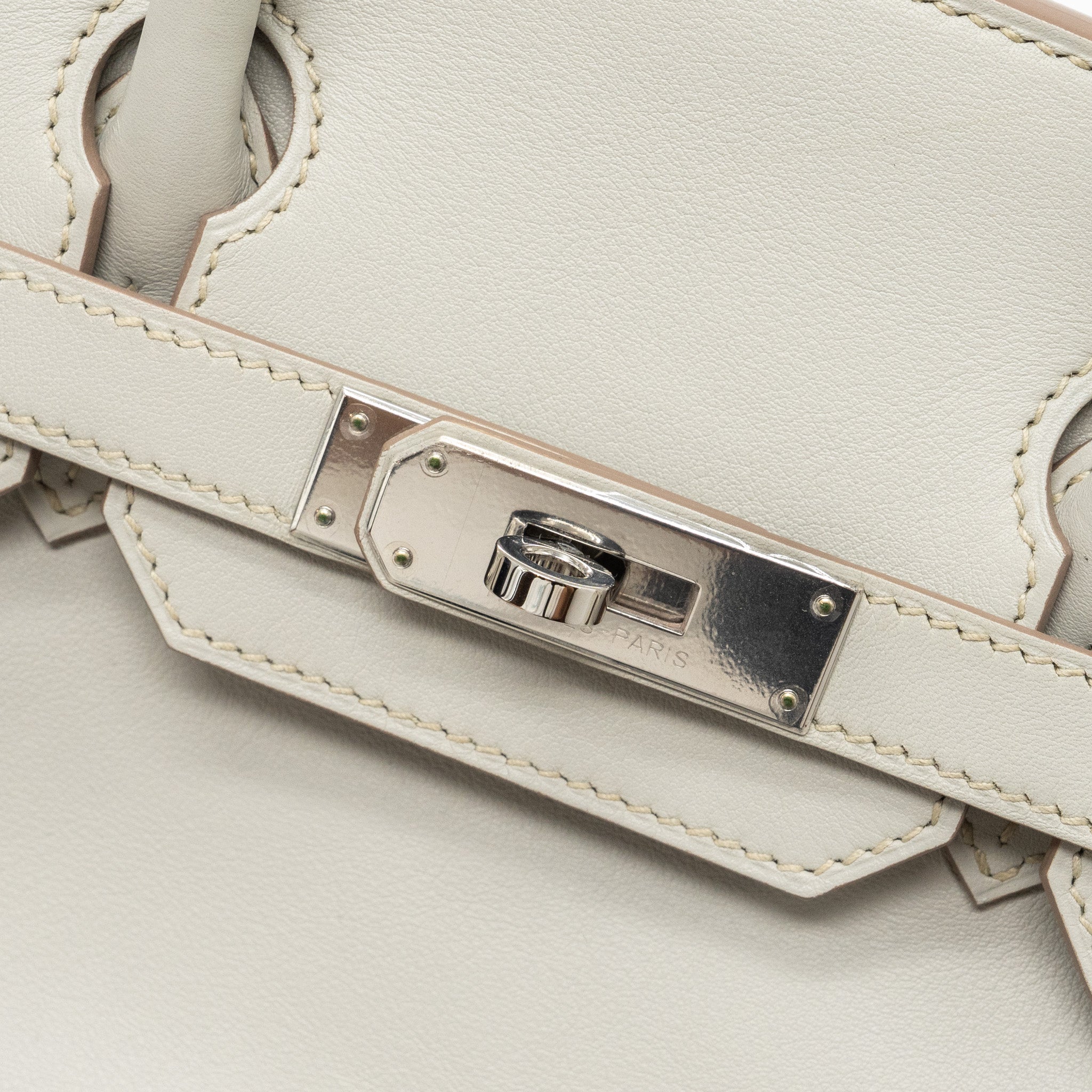 HERMES BIRKIN 30 SWIFT GRIS PERLE SHW