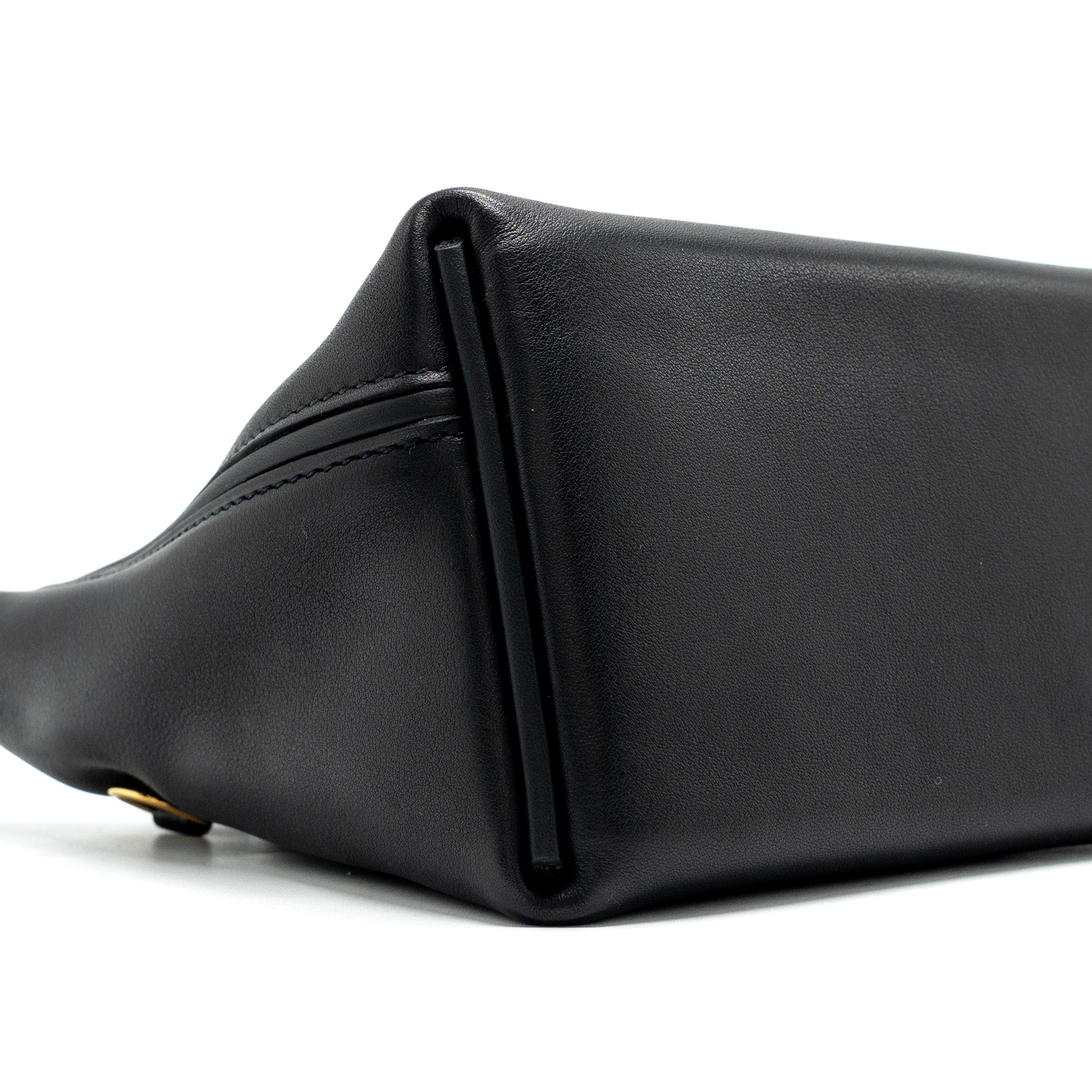 HERMES MINI 24/24 2424-21 BAG VOLUPTO BLACK GHW
